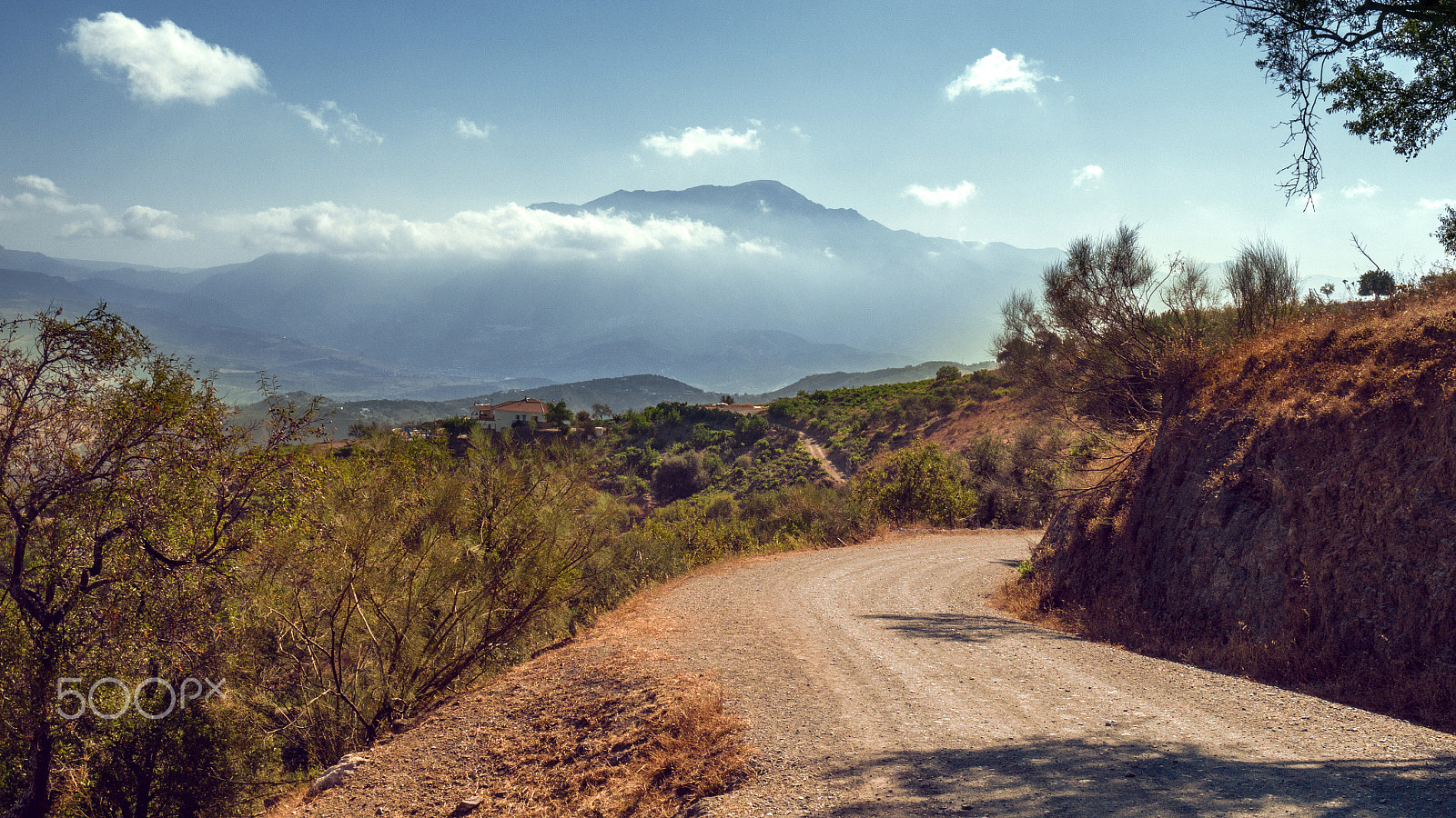 Panasonic Lumix DMC-GH2 sample photo. The road home - comares, spain photography