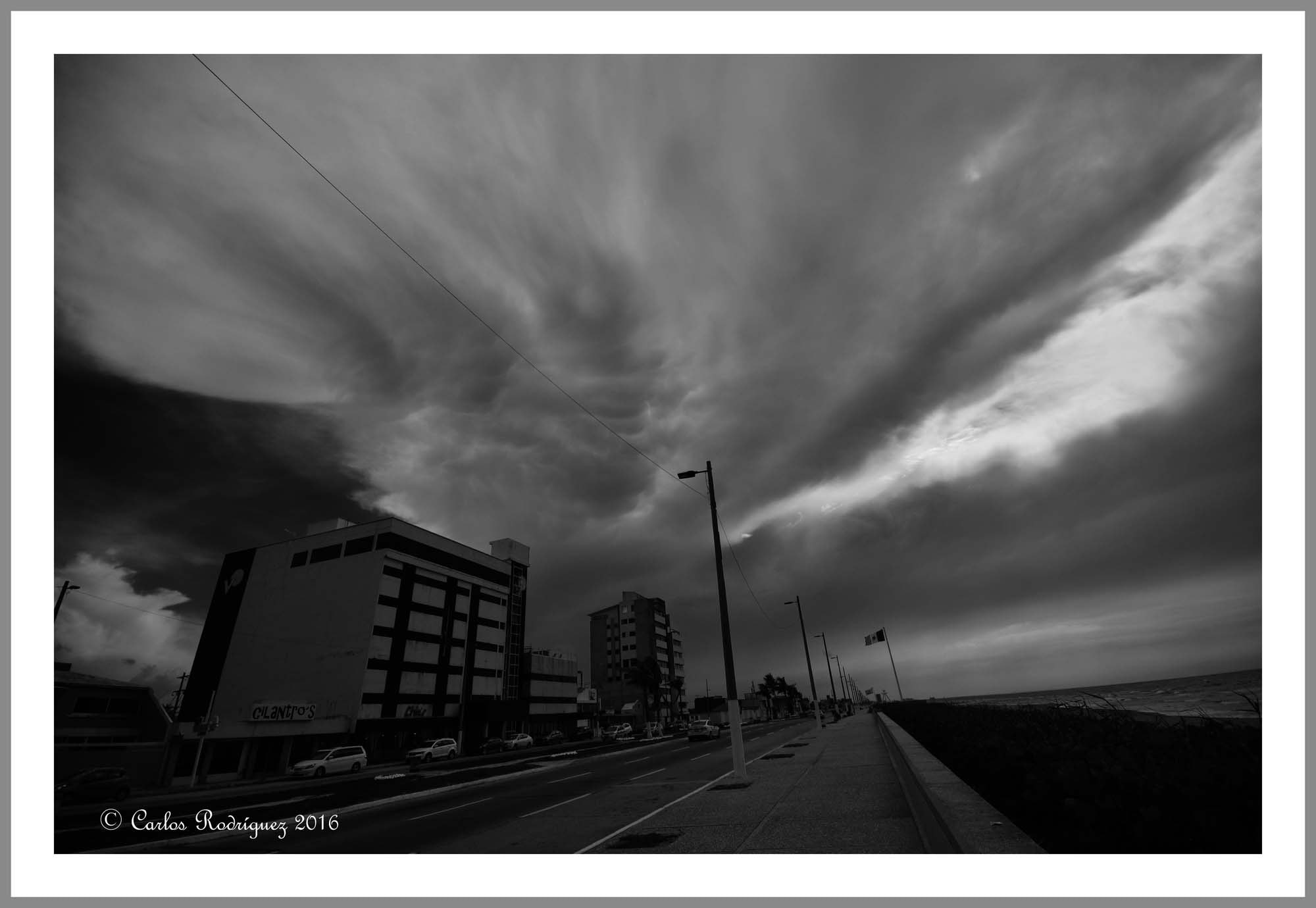 Sigma 10-20mm F4-5.6 EX DC HSM sample photo. Nubes en coatzacoalcos photography