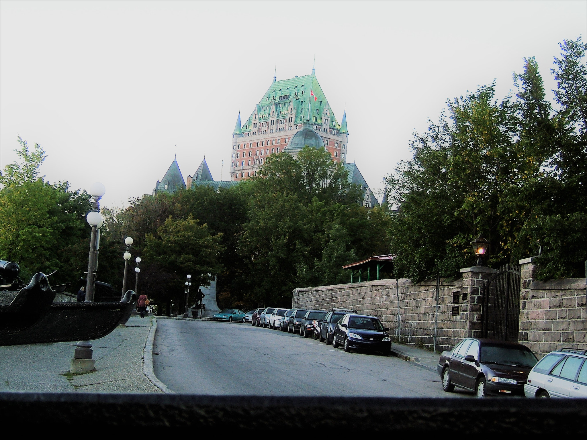 Fujifilm FinePix F810 sample photo. Château frontenac,québec photography