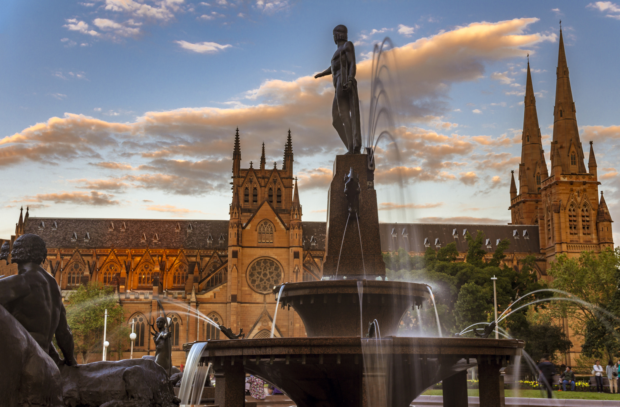 Nikon D7200 + Sigma 30mm F1.4 EX DC HSM sample photo. Church and statue photography