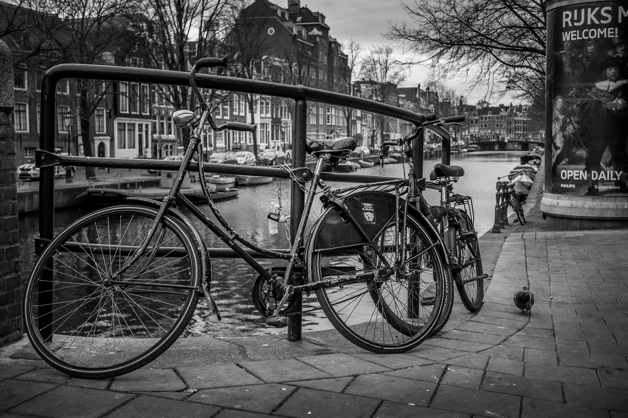 Fujifilm XF 27mm F2.8 sample photo. Amsterdam bike photography
