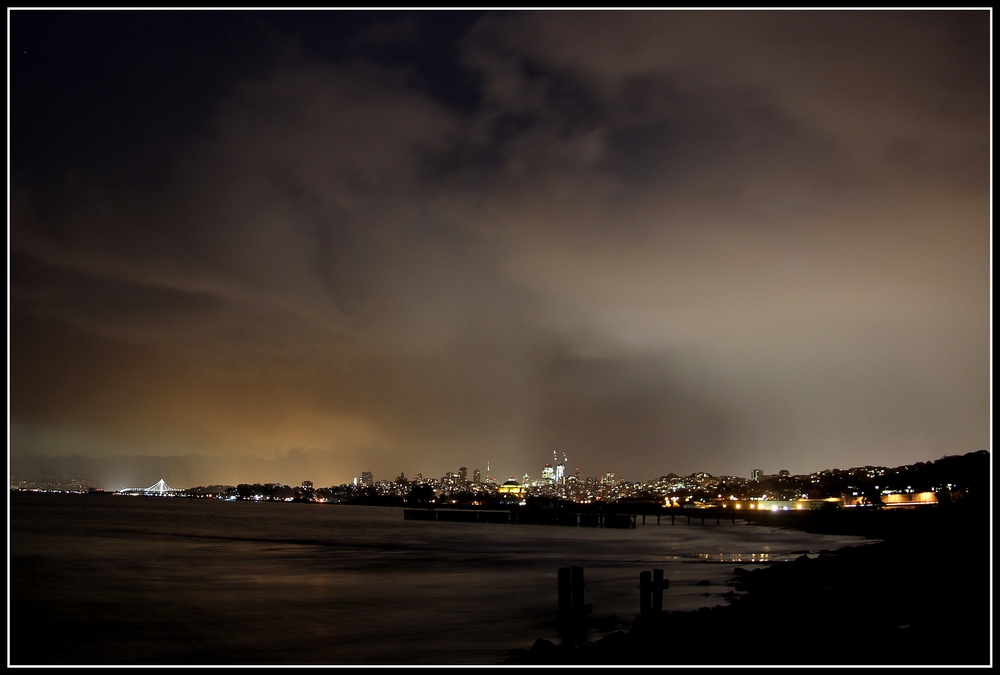 Canon EOS 600D (Rebel EOS T3i / EOS Kiss X5) sample photo. San francisco storm photography
