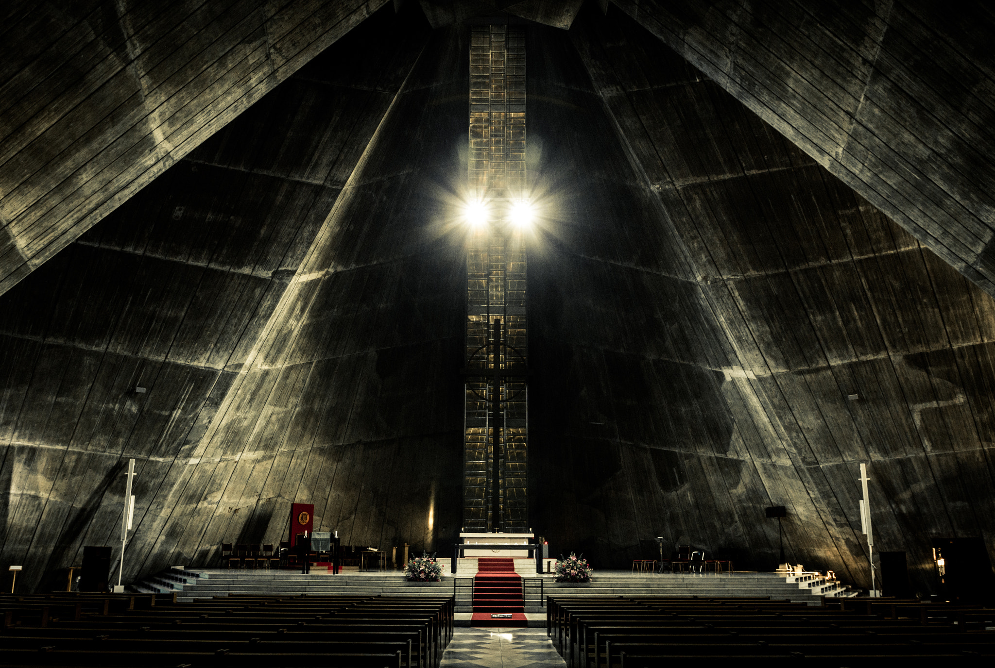 Nikon D3200 sample photo. Kenzo tange - st. mary cathedral photography