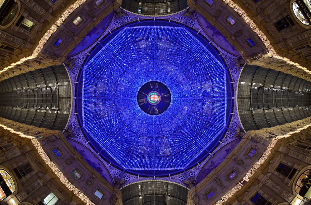 Nikon AF DX Fisheye-Nikkor 10.5mm F2.8G ED sample photo. Galleria vittorio emanuele - milano photography