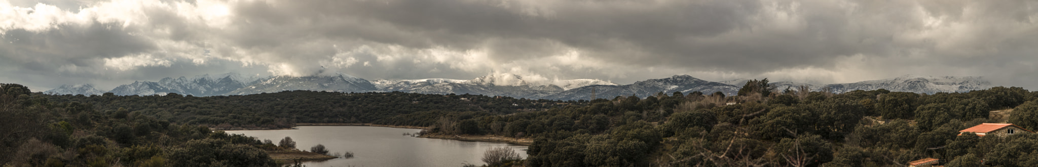 Canon EF-S 17-85mm F4-5.6 IS USM sample photo. Mountains of madrid photography