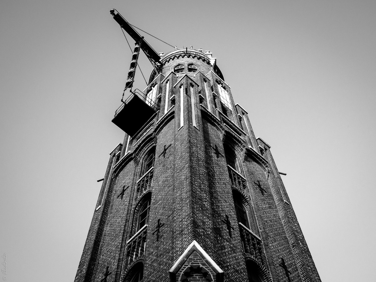 Olympus PEN E-PL5 + LUMIX G 20/F1.7 II sample photo. Loschenturm bremerhaven photography