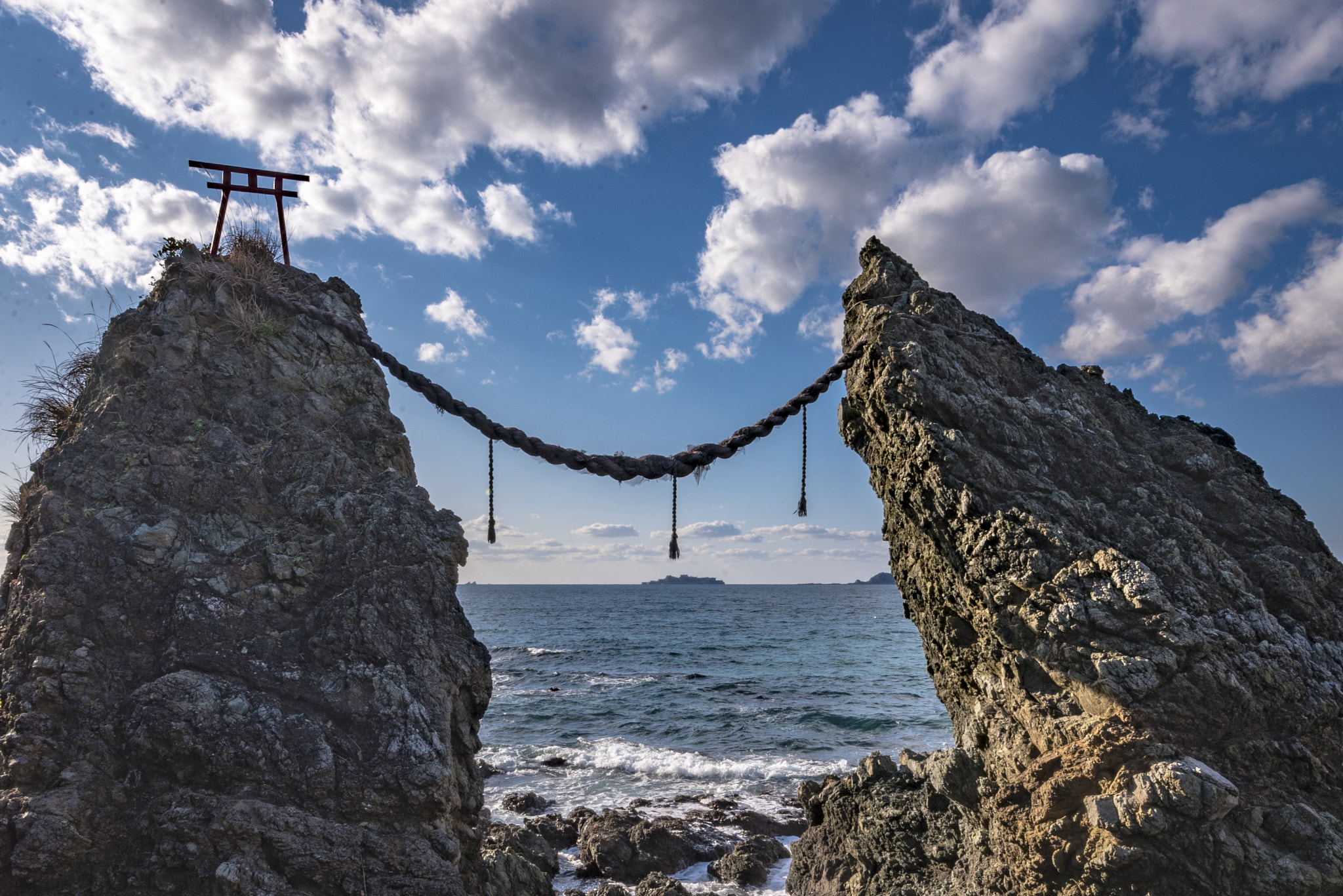 Nikon D750 + Sigma 12-24mm F4.5-5.6 II DG HSM sample photo. 『遥か軍艦島』 photography