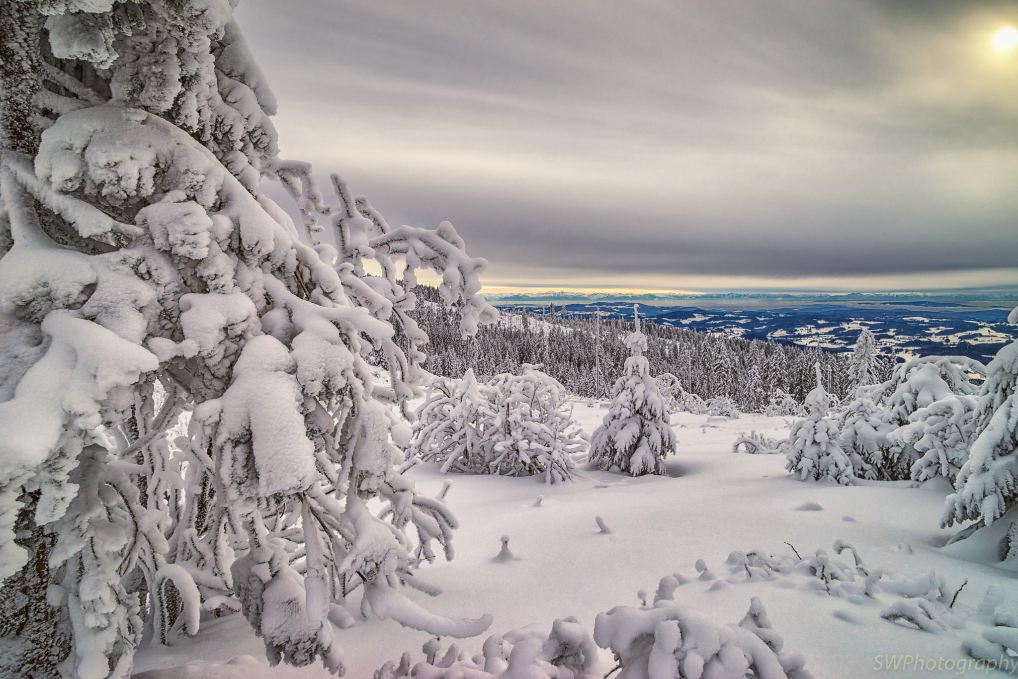 Sony a7 II + Canon EF 24-105mm F4L IS USM sample photo. Winter landscape photography