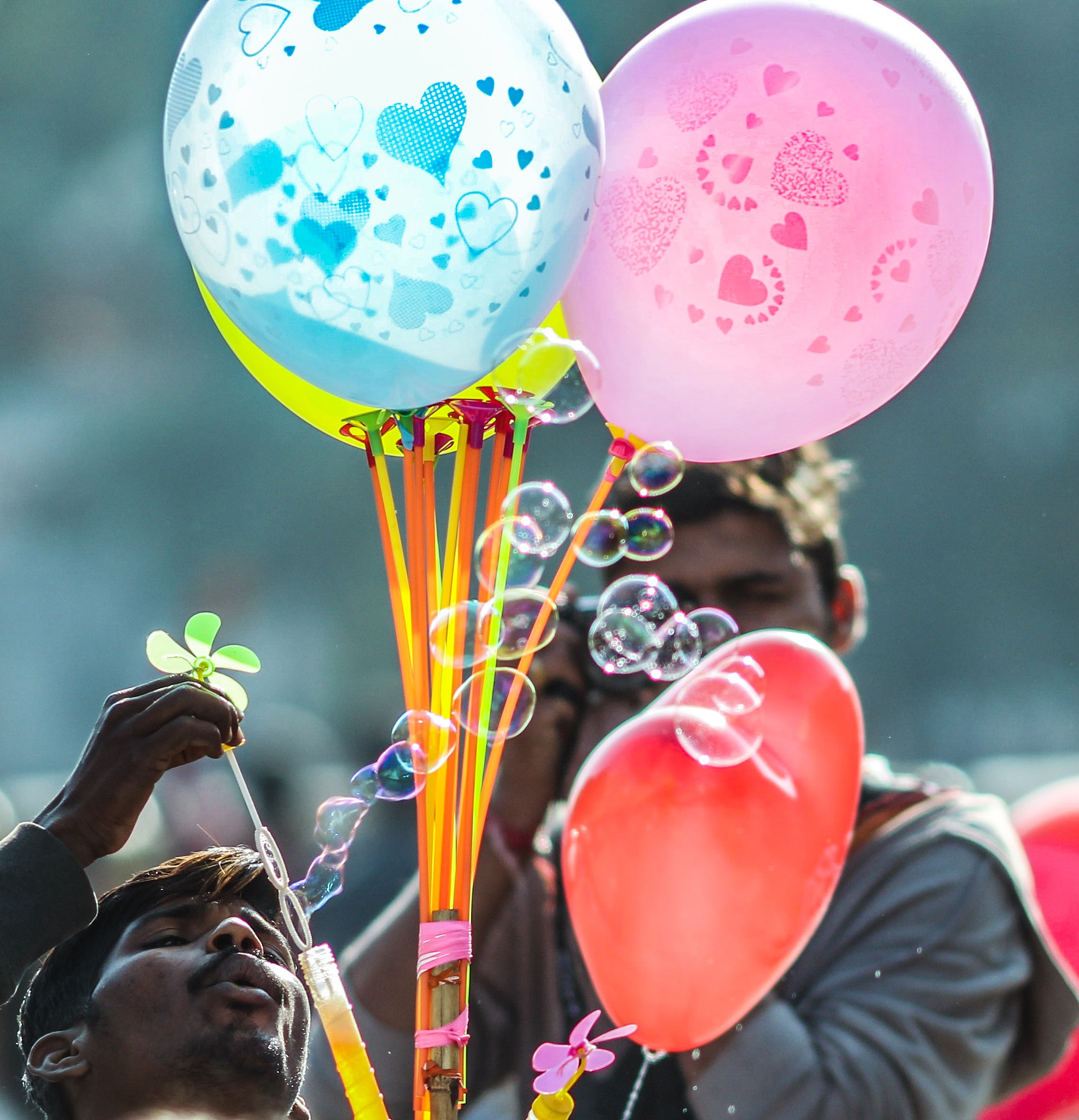 Canon EF 200mm F2.8L II USM sample photo. A colourful moment photography