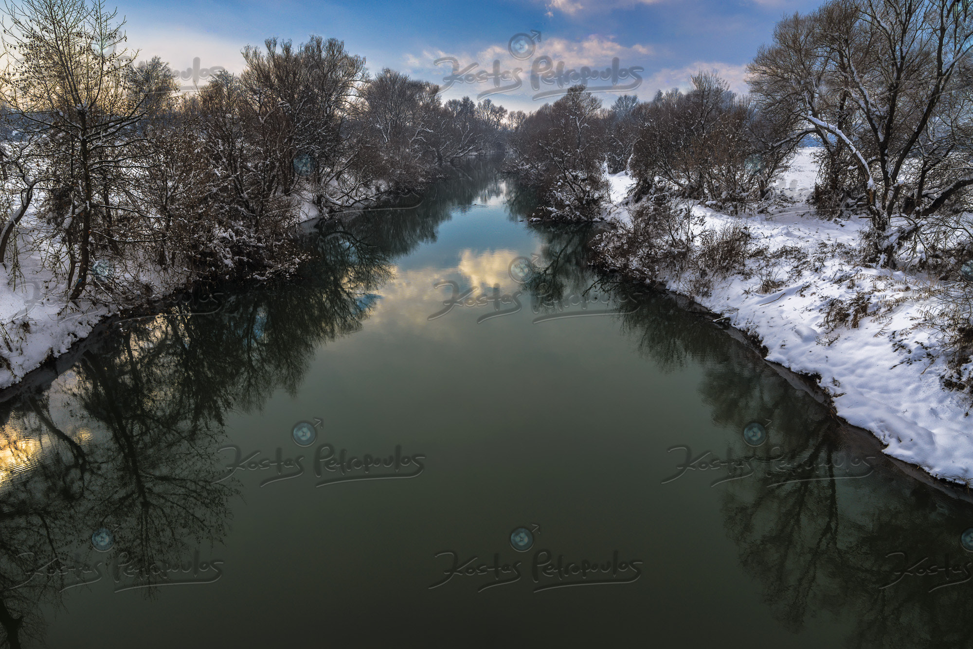 Nikon D610 + Tokina AT-X 16-28mm F2.8 Pro FX sample photo. Silent river photography