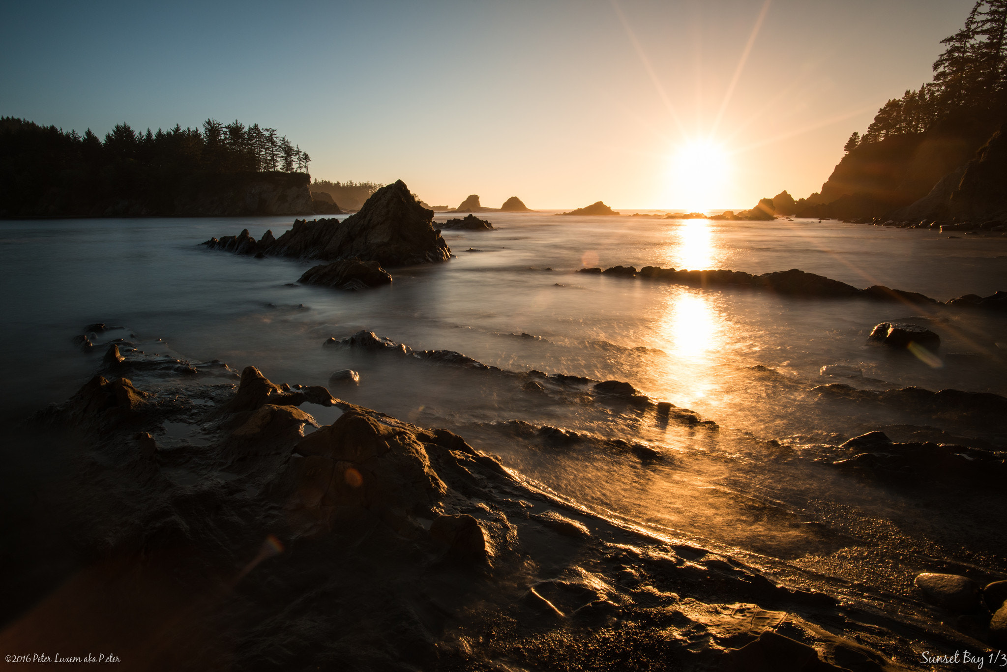 Nikon D800 + Nikon AF-S Nikkor 20mm F1.8G ED sample photo. Sunset bay 1/3 photography