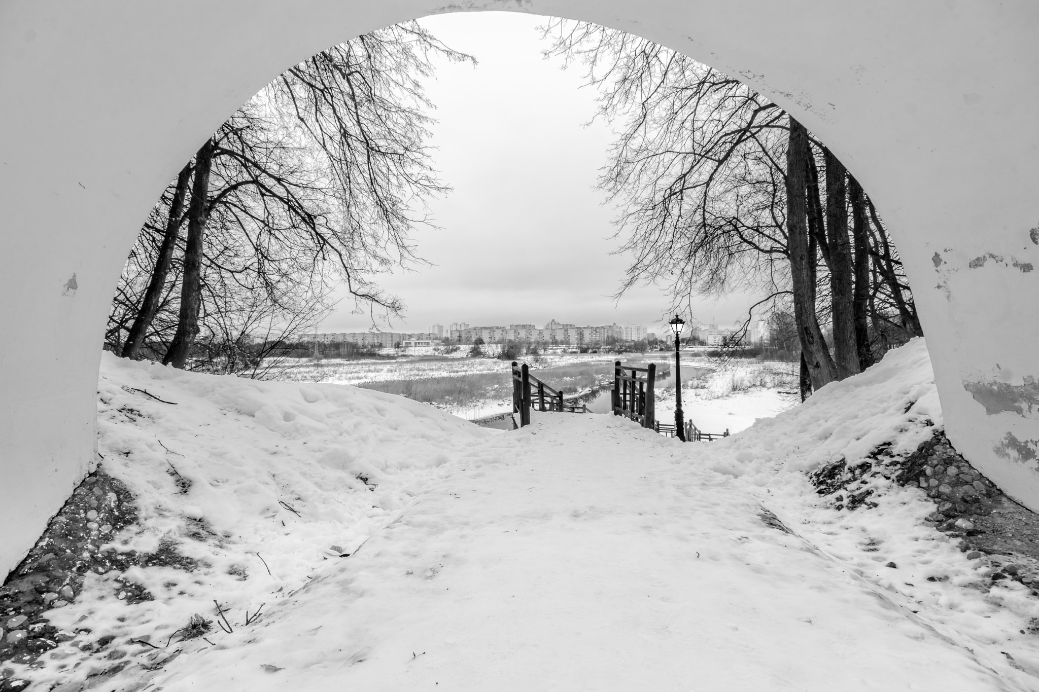 Sigma AF 10-20mm F4-5.6 EX DC sample photo. Archway photography