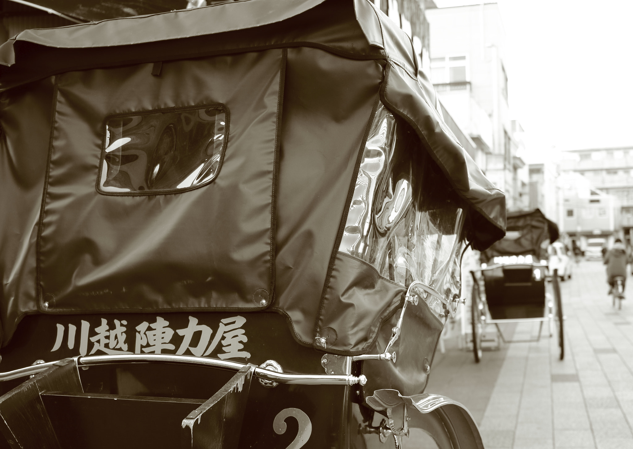 Canon EOS 100D (EOS Rebel SL1 / EOS Kiss X7) sample photo. Rickshaw photography