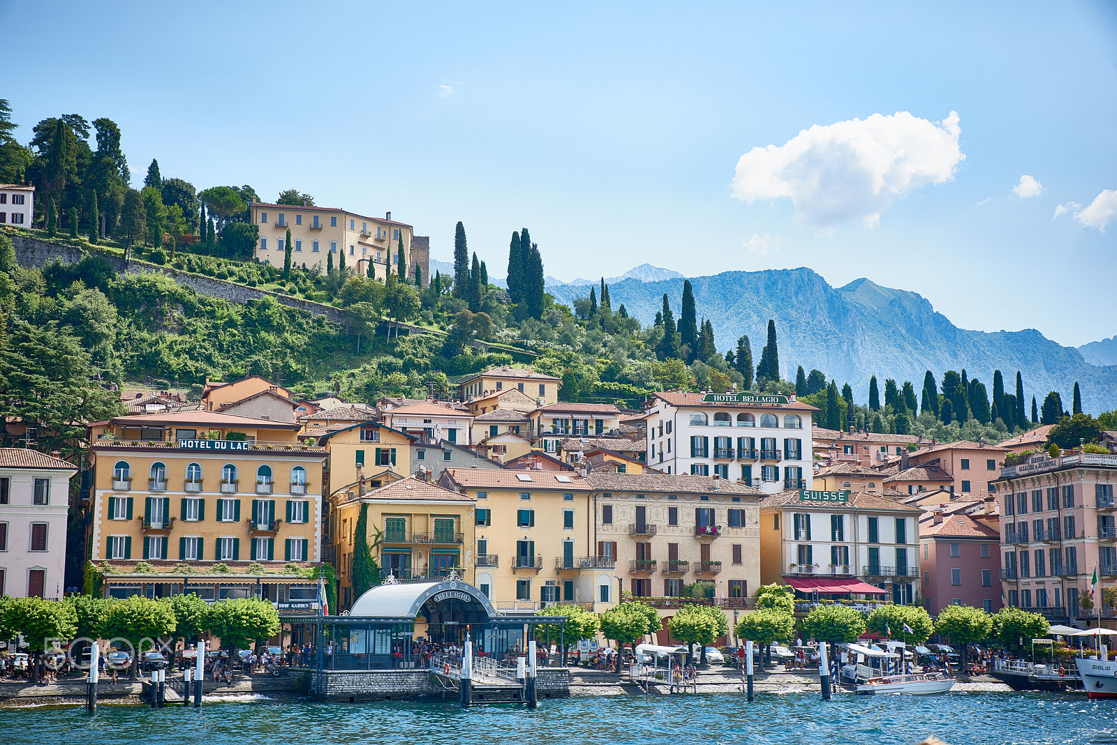 Nikon D810 sample photo. Bellagio of italy photography