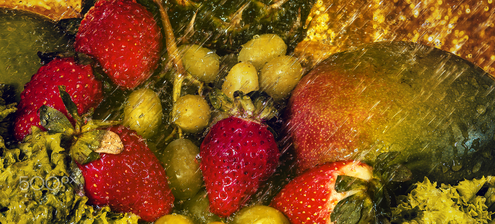 Sigma 105mm F2.8 EX DG OS HSM sample photo. Wet fruits photography