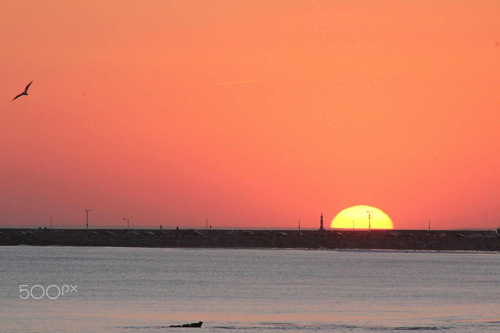 Canon EOS 550D (EOS Rebel T2i / EOS Kiss X4) sample photo. Quequen sunset photography