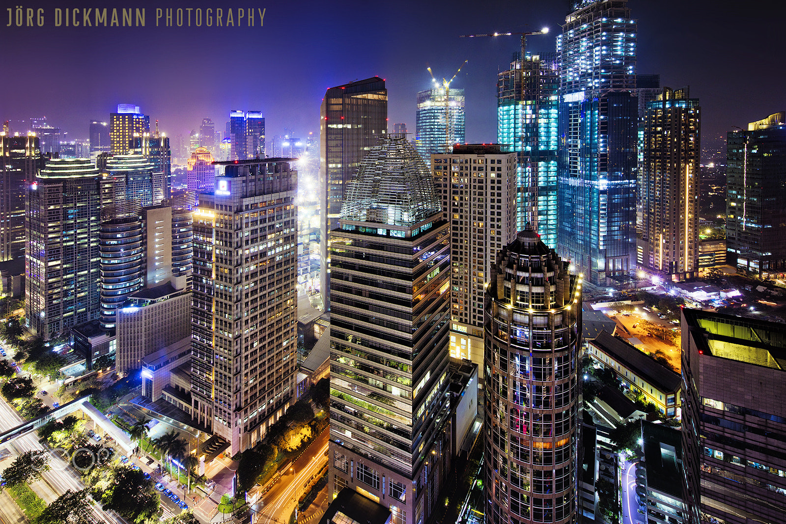 Canon EOS 5DS R + Canon TS-E 17mm F4L Tilt-Shift sample photo. Jakarta nightscape vii photography