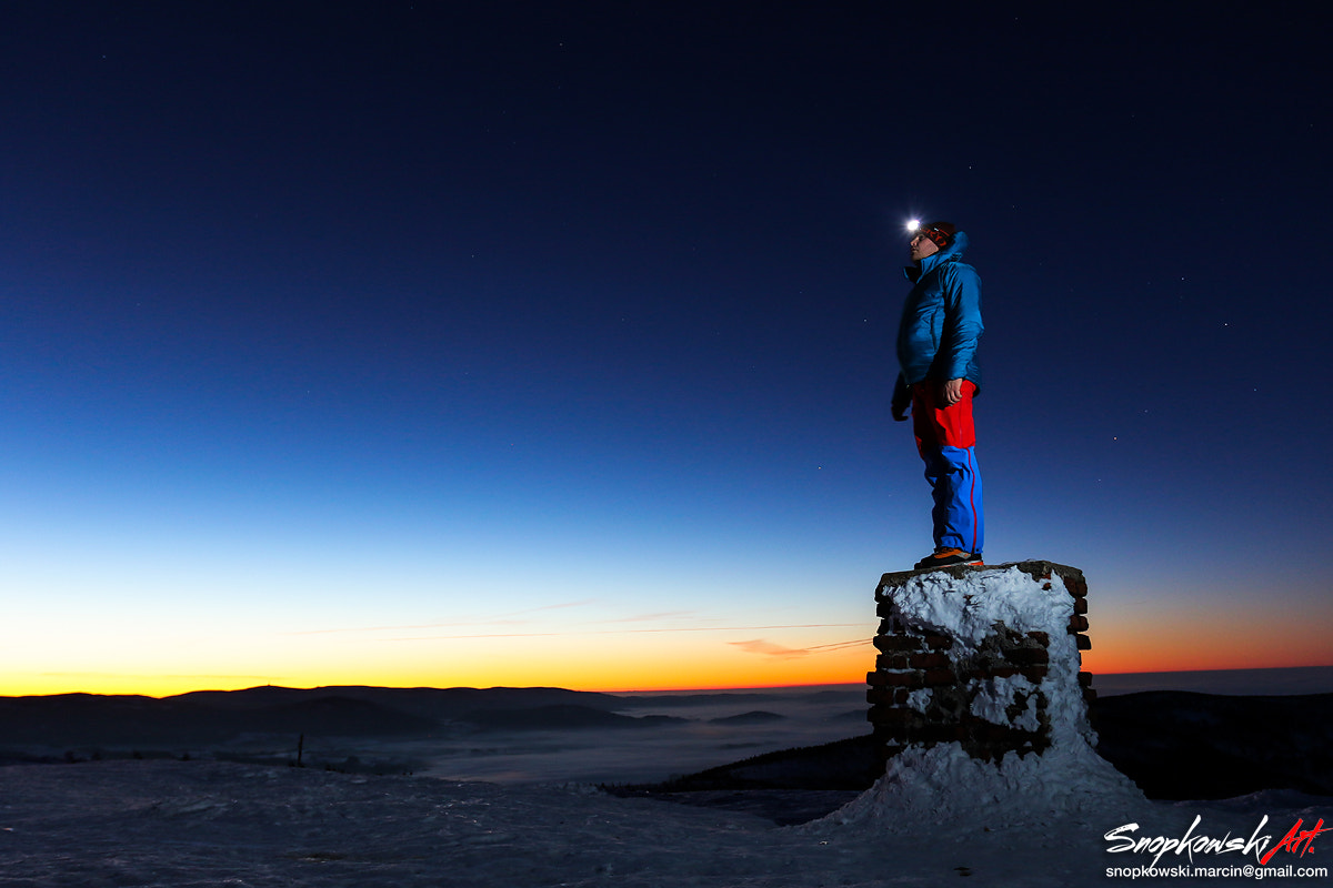 Canon EF 17-40mm F4L USM sample photo. Sunrise in mountains photography