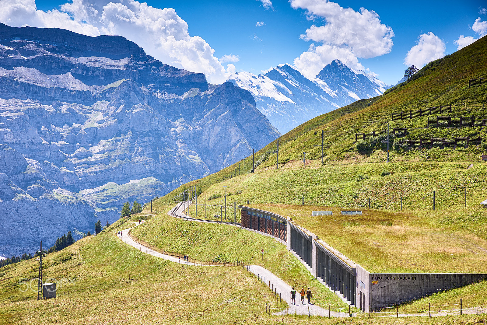 Nikon D810 sample photo. Jungfraujoch of swiss photography
