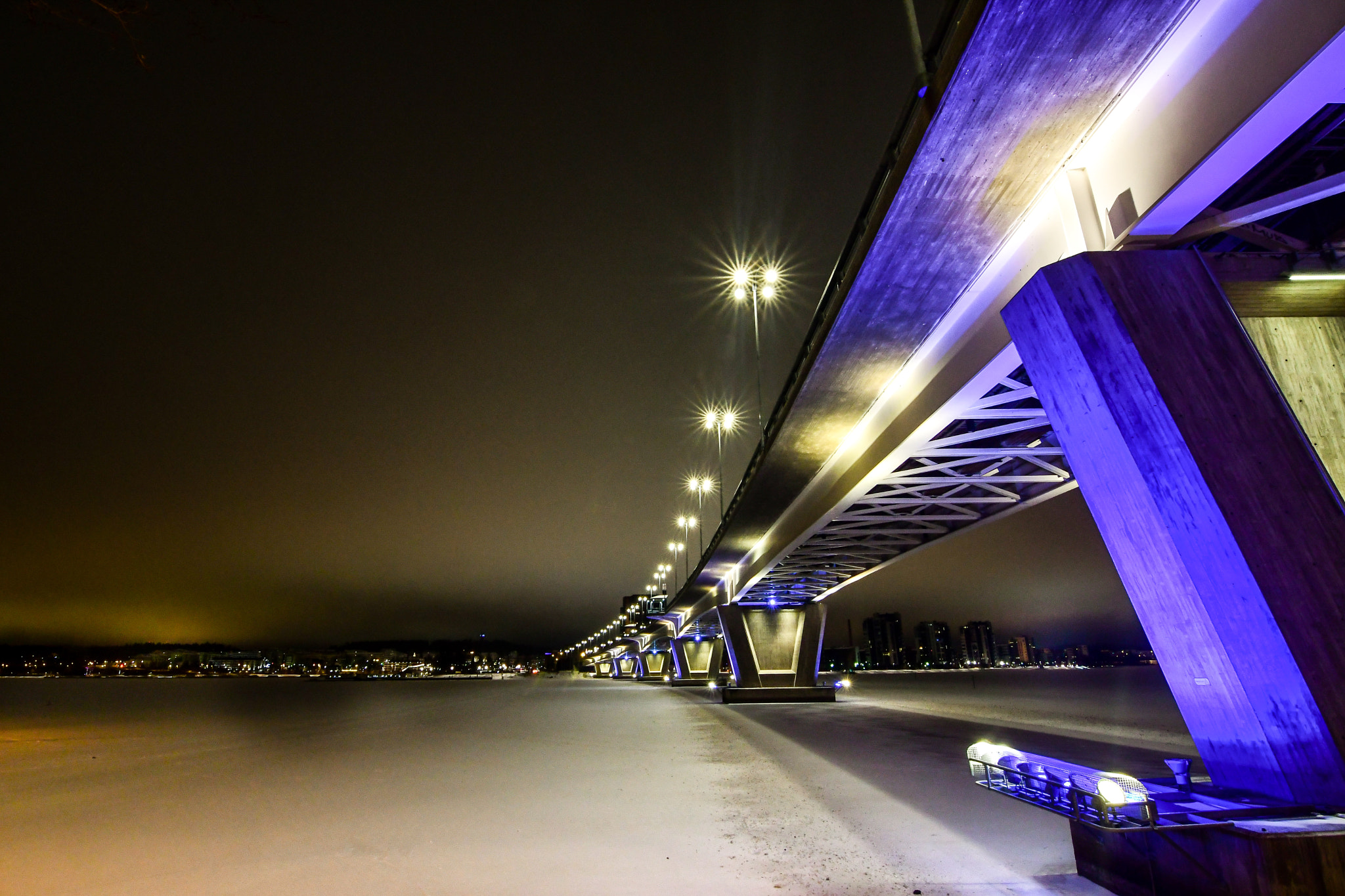 Nikon D500 sample photo. Kuokkola bridge, jyväskylä photography