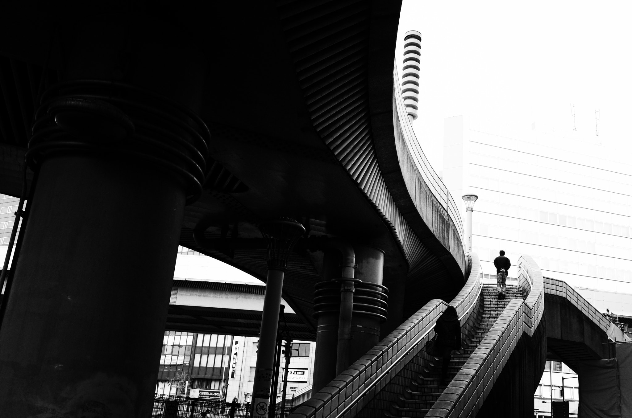 Ricoh GR + GR Lens sample photo. Stairs photography