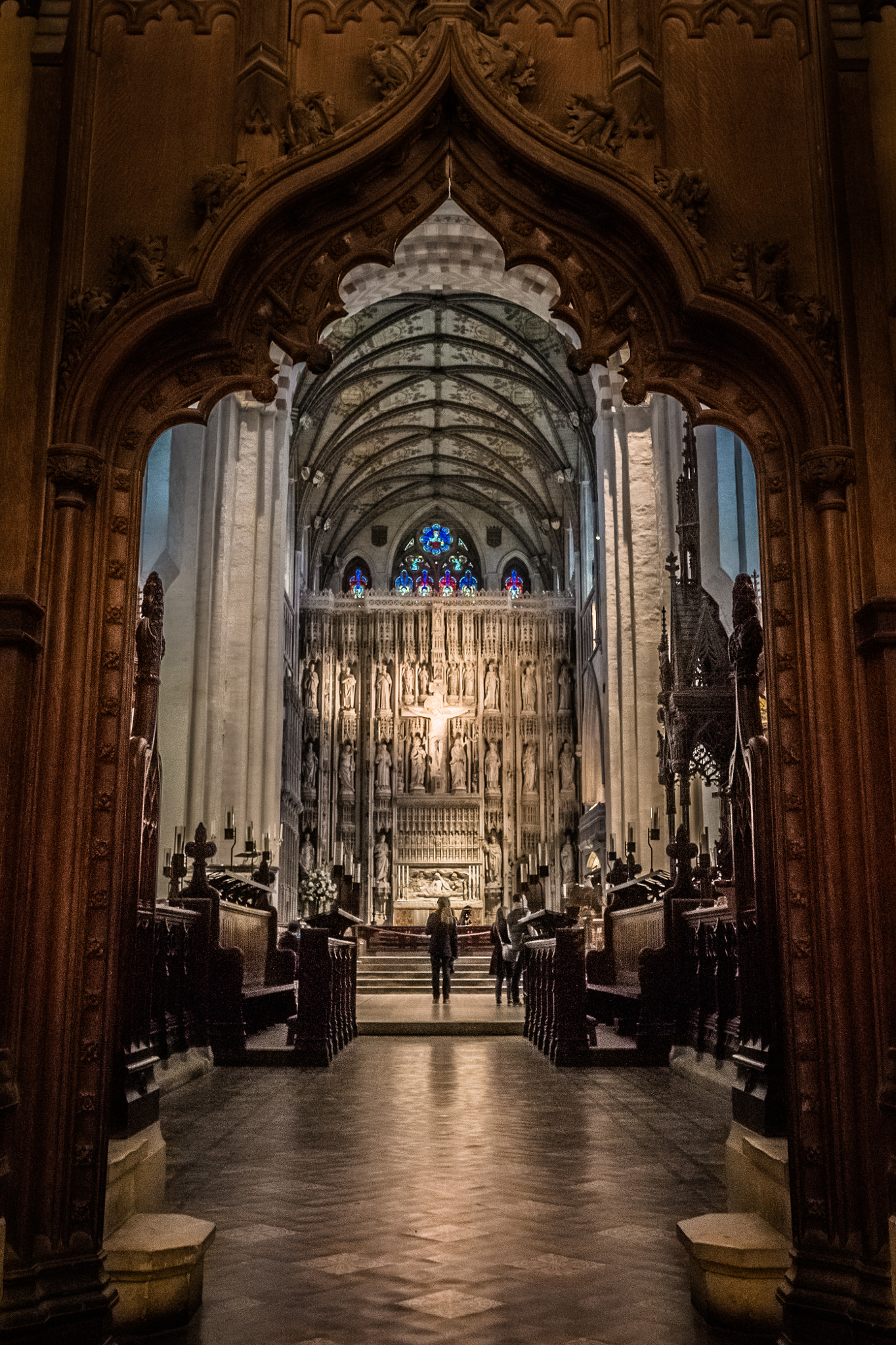 Canon EOS 1100D (EOS Rebel T3 / EOS Kiss X50) sample photo. St albans cathedral photography