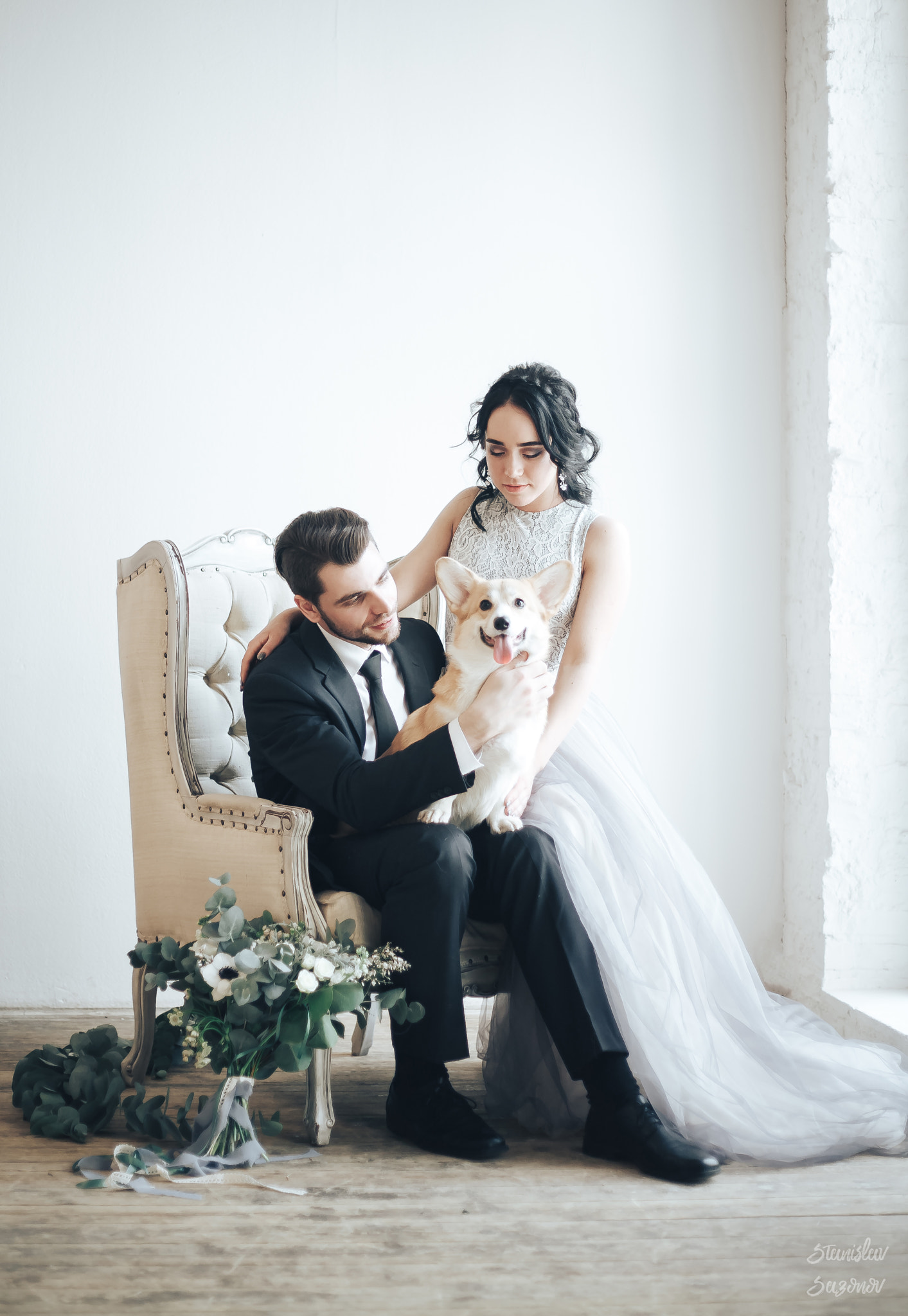Canon EOS 5D + Canon EF 50mm F1.8 STM sample photo. Industrial chic wedding photography