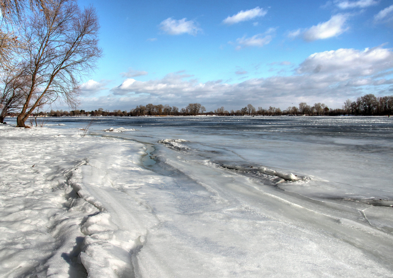 Canon EF-S 17-85mm F4-5.6 IS USM sample photo. Winter, river dnieper photography