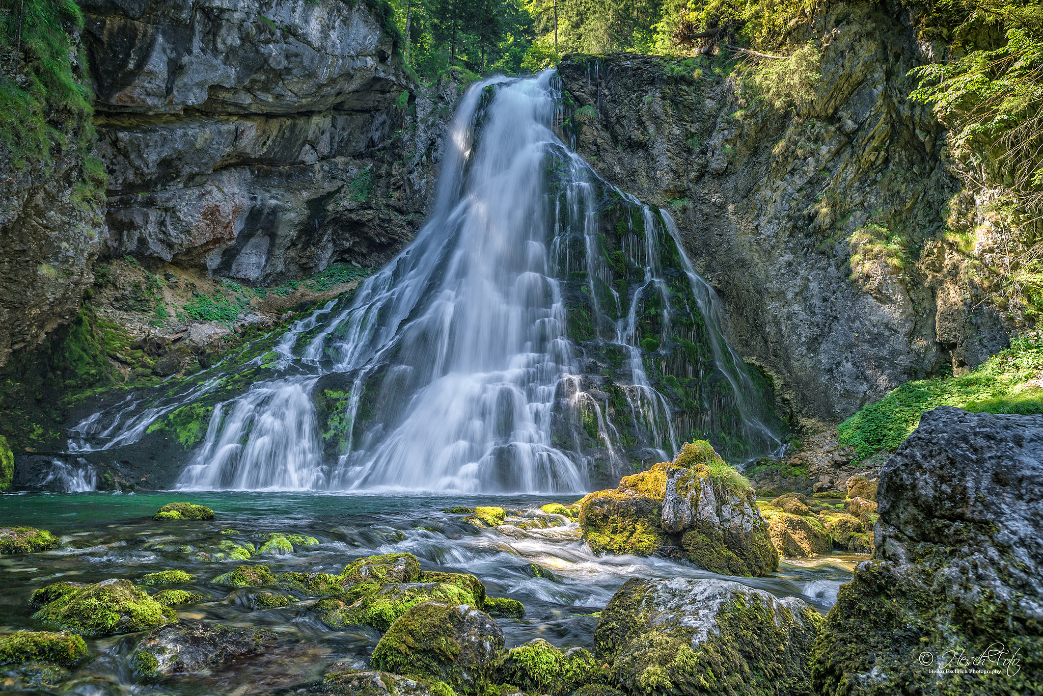 Canon EOS-1D X sample photo. Gollinger wasserfall photography