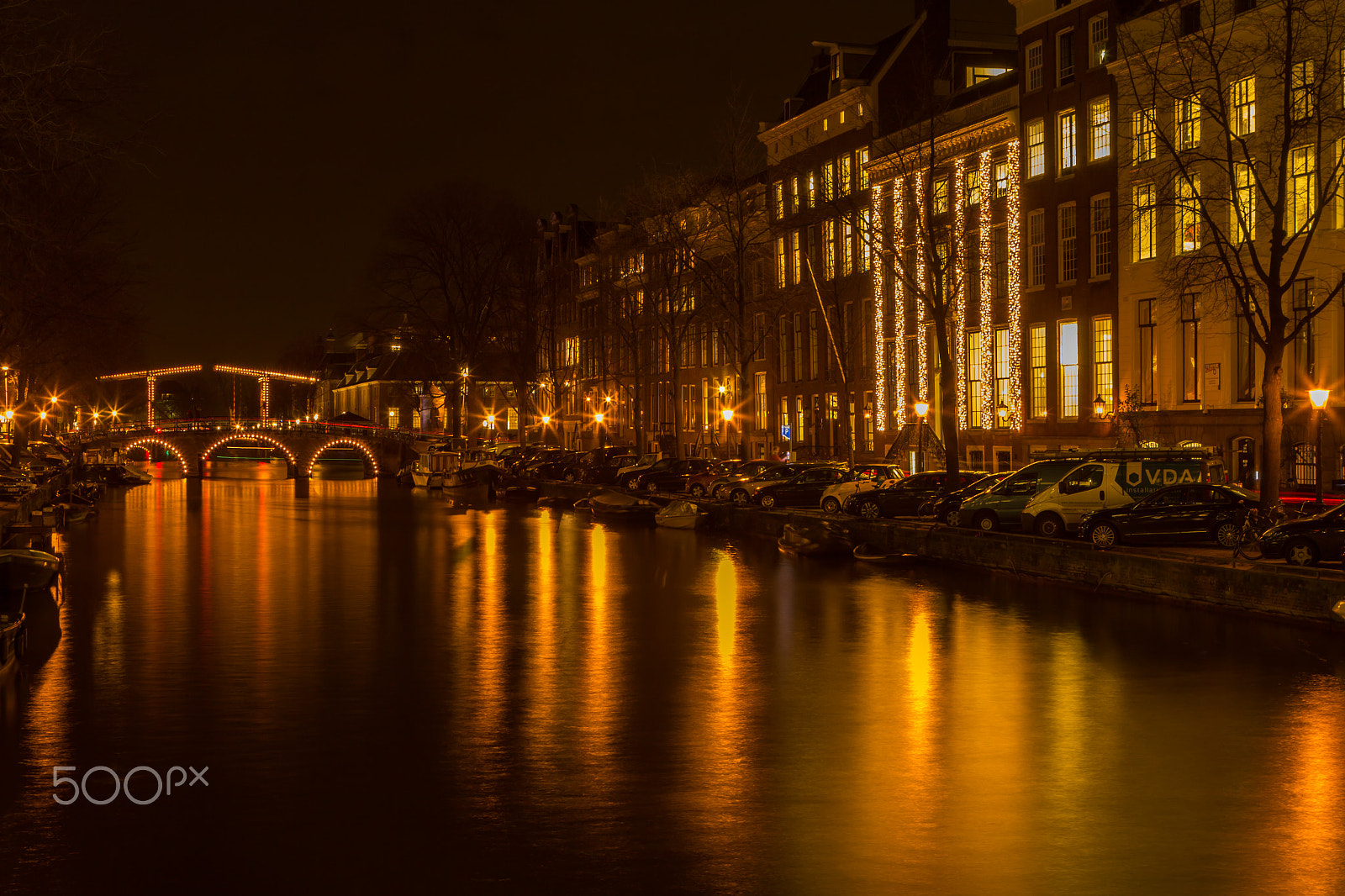 Canon EOS 60D + Canon EF 24-70mm F2.8L USM sample photo. Amsterdam during the light festival photography