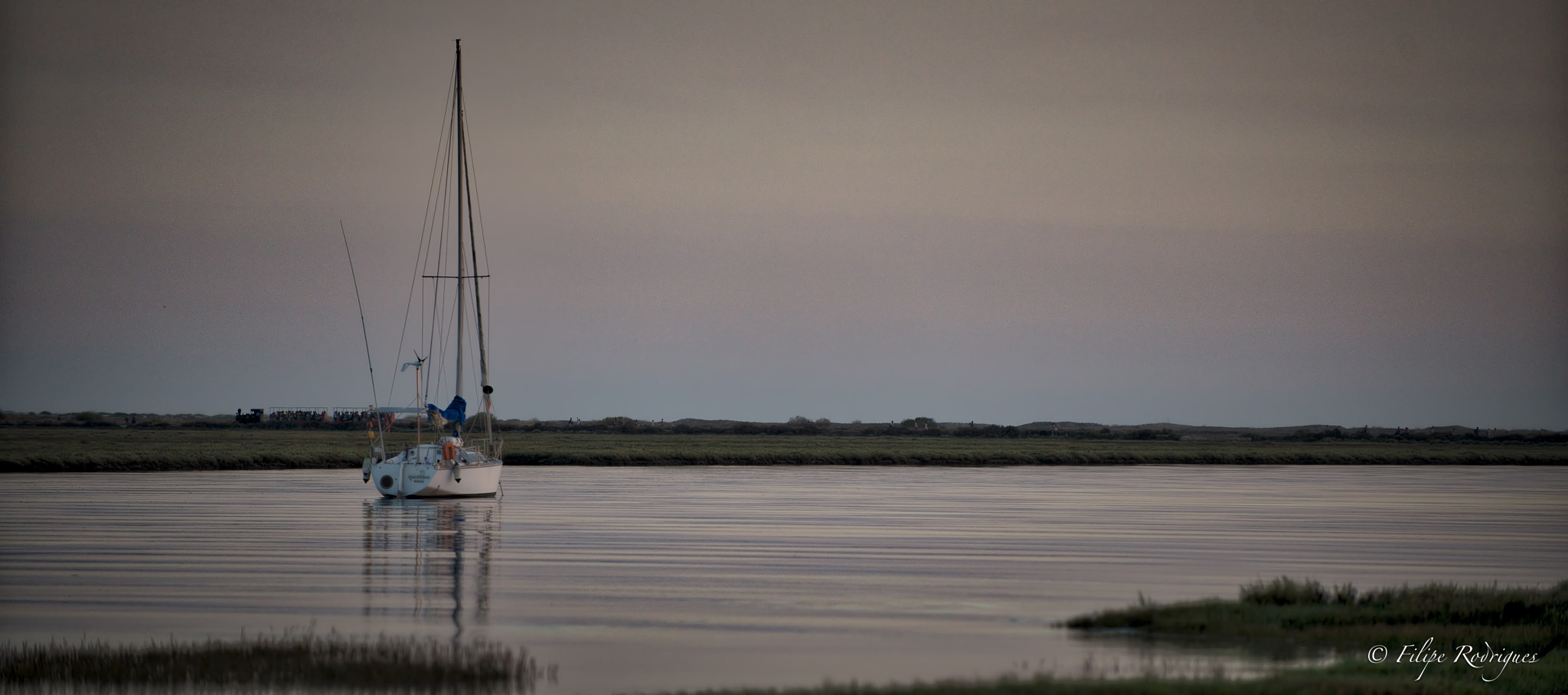 Nikon D800E sample photo. The beach train and the sail boat photography