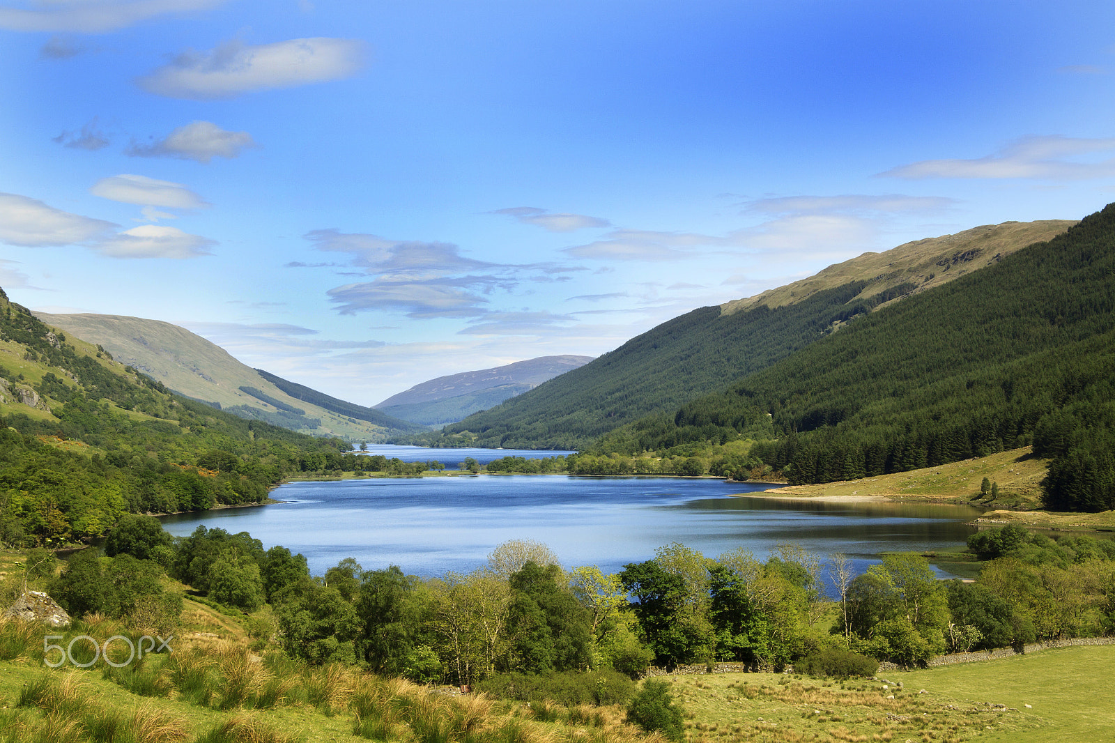 Canon EF-S 17-85mm F4-5.6 IS USM sample photo. Loch voil photography