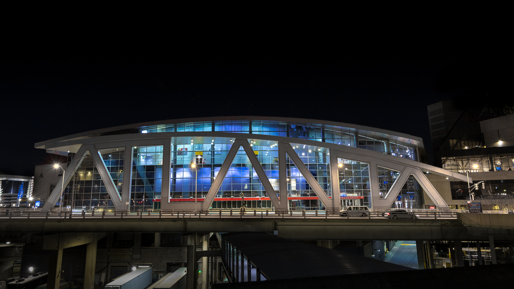 Sigma 10-20mm F3.5 EX DC HSM sample photo. Forever i love atlanta. philips arena. photography
