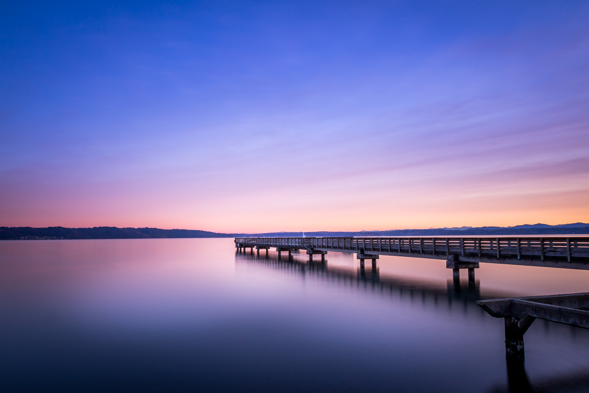 Canon EOS 100D (EOS Rebel SL1 / EOS Kiss X7) sample photo. Sunrise dock photography