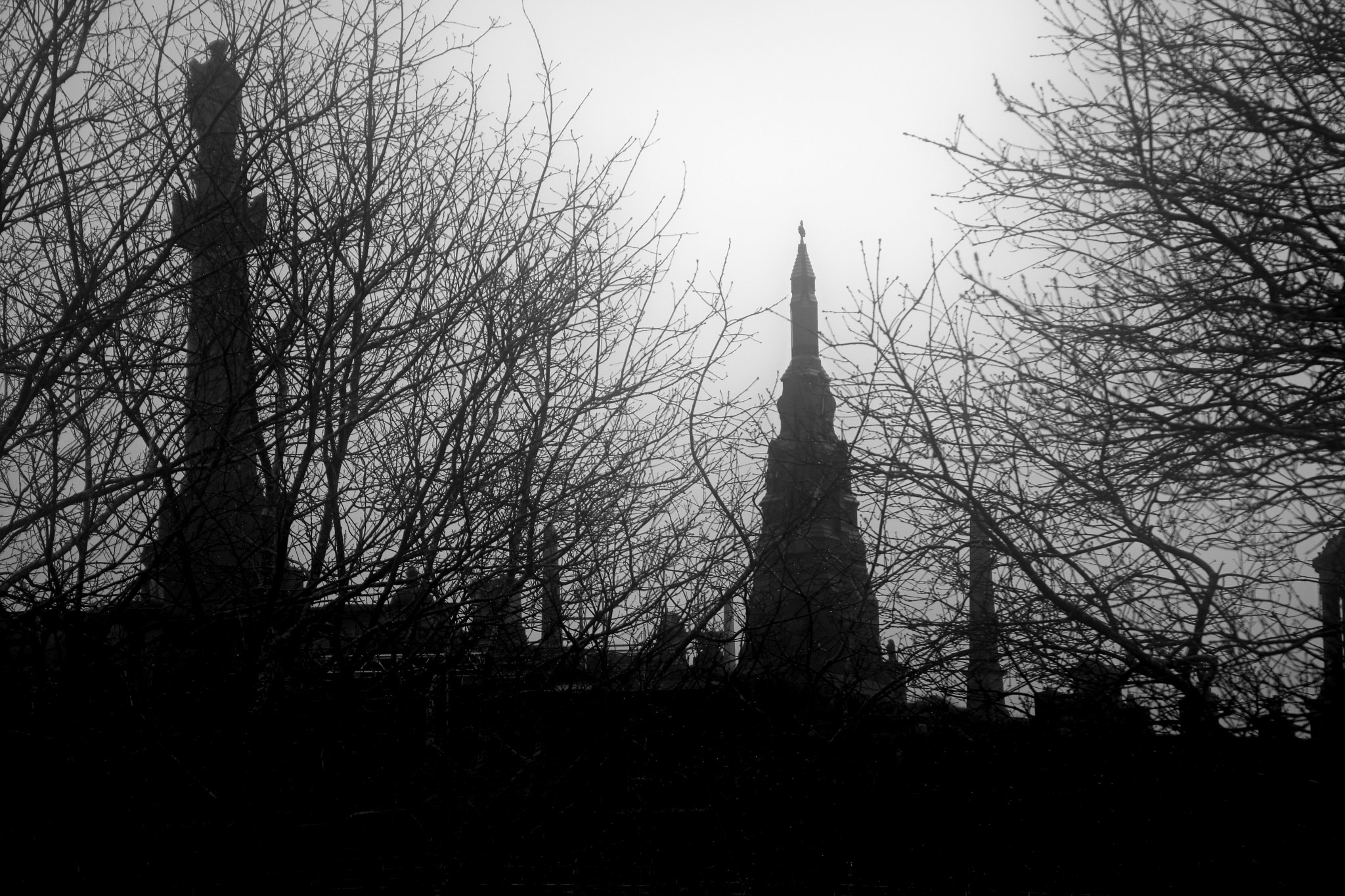 Canon EF 24-105mm F3.5-5.6 IS STM sample photo. Necropolis (glasgow) photography