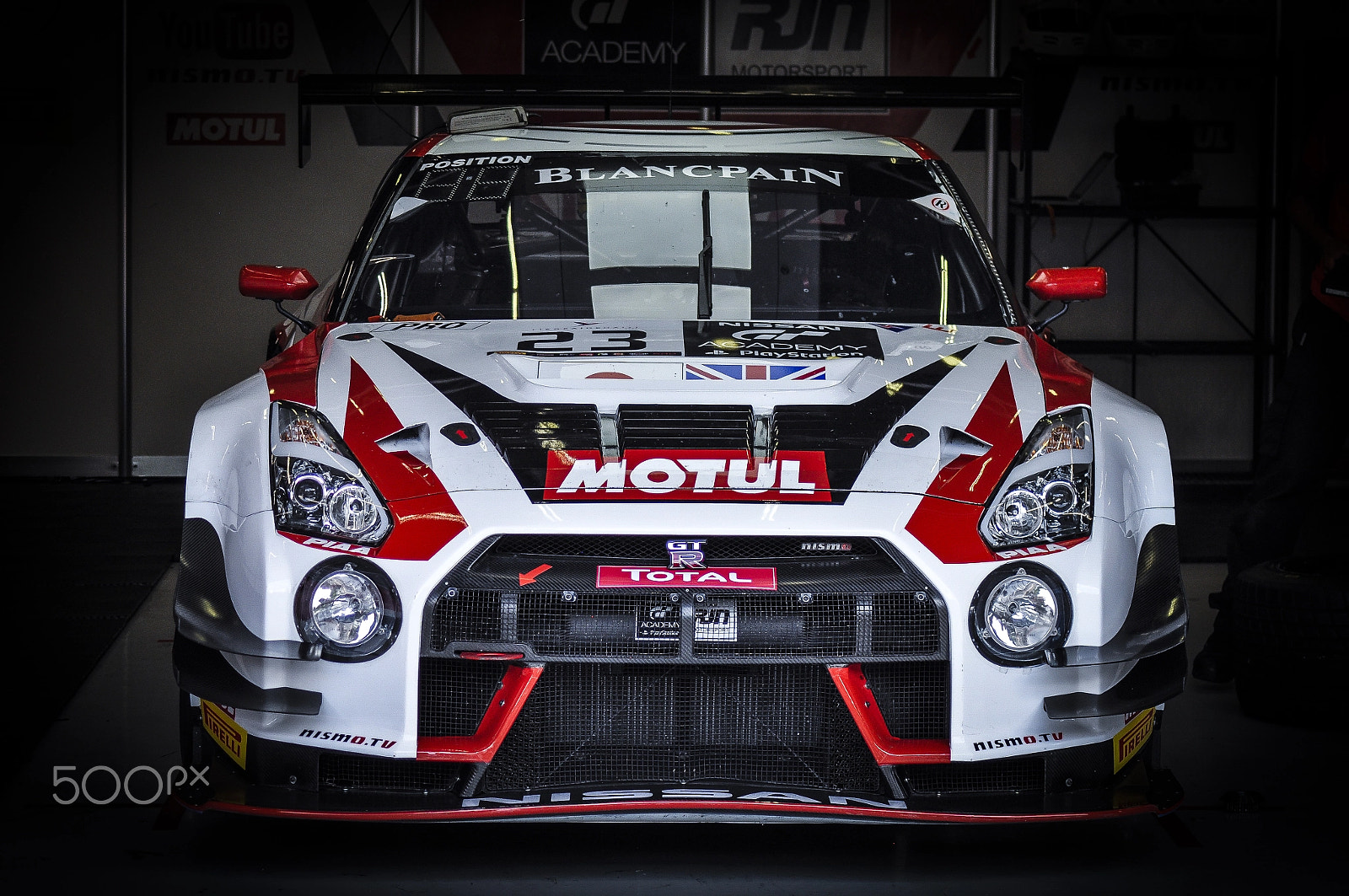 Nikon D5000 sample photo. Nismo nissan gt-r gt3 photography