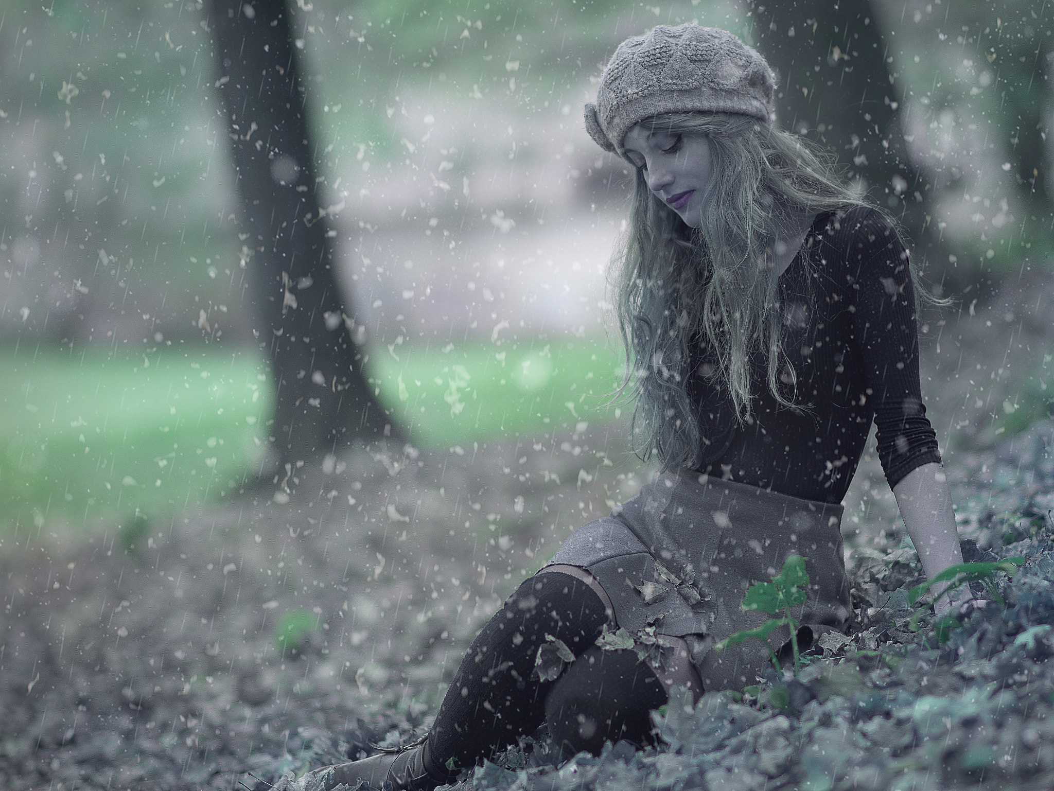 Nikon D750 + Sigma 85mm F1.4 EX DG HSM sample photo. Frozen fantasy photography