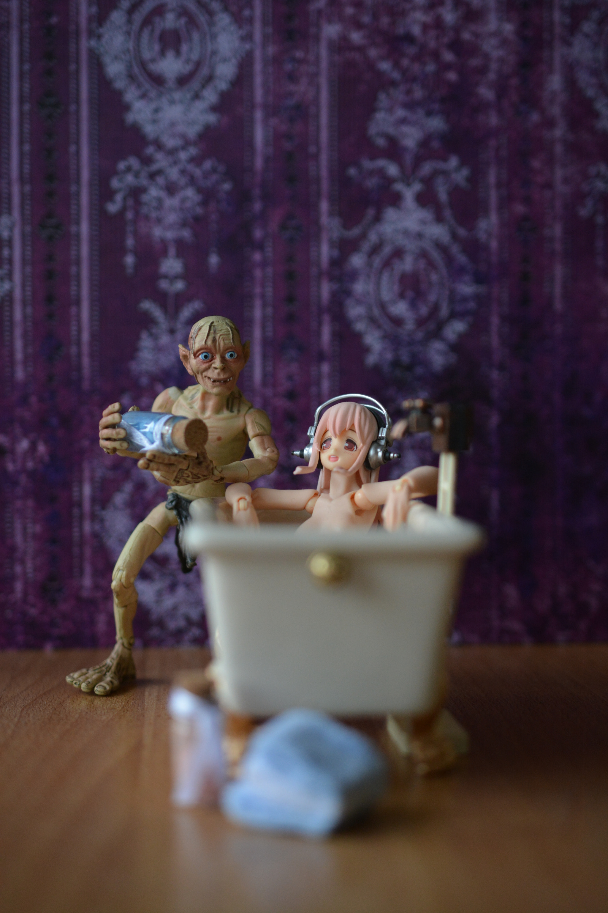 Nikon AF-S DX Micro Nikkor 40mm F2.8 sample photo. Le bain photography