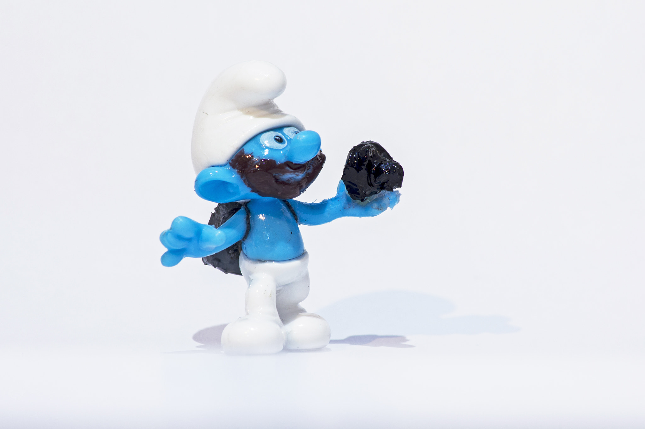 Canon EF 70-300mm F4-5.6 IS USM sample photo. Me, as a smurf :d photography
