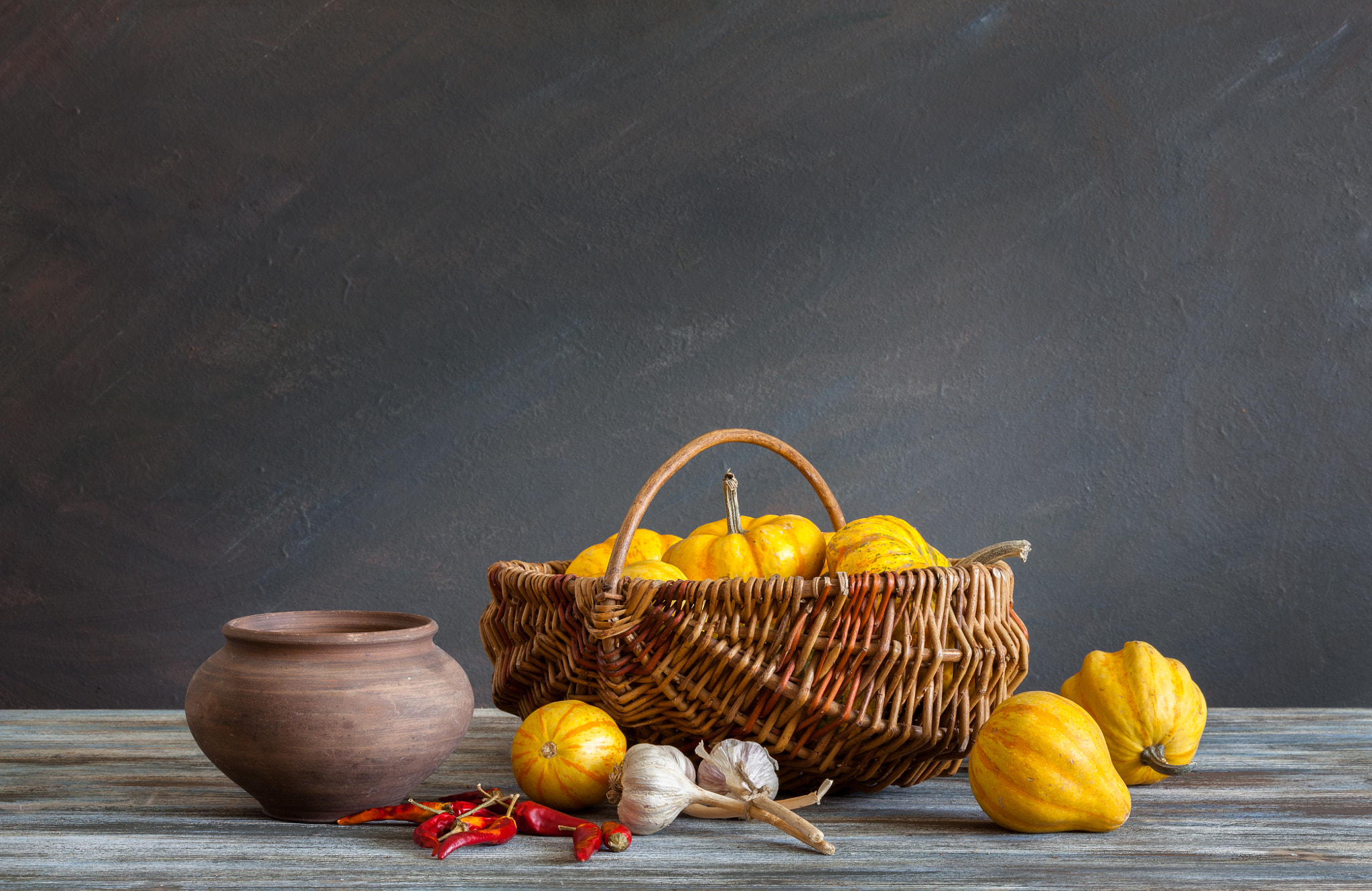 Still life in a rustic style