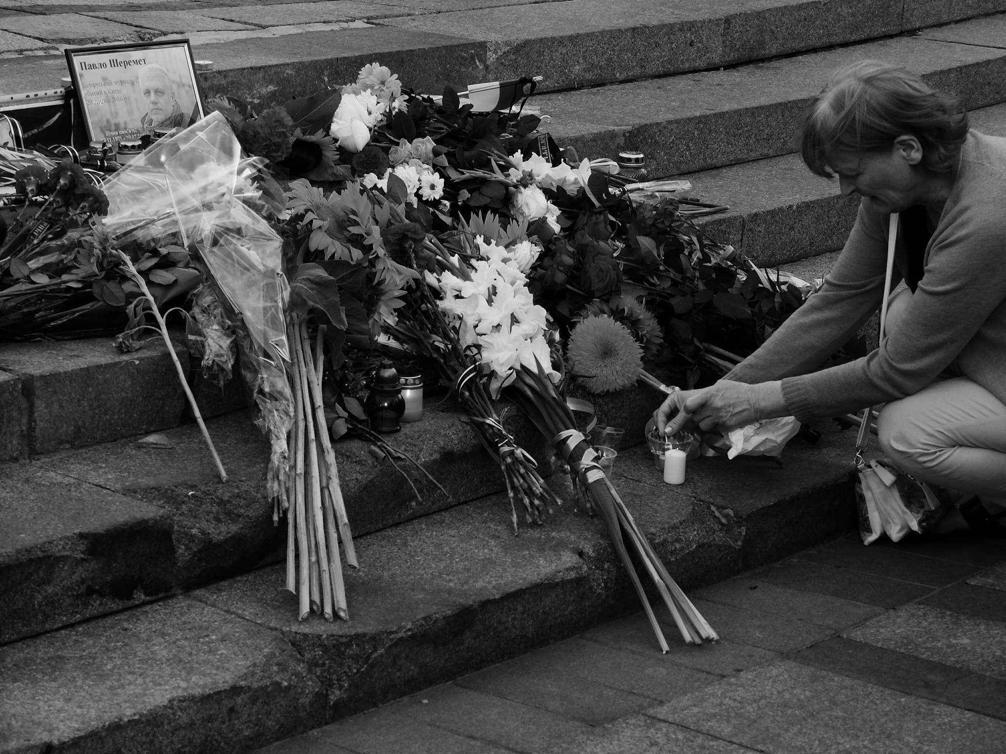 Vigil for Pavel Sheremet