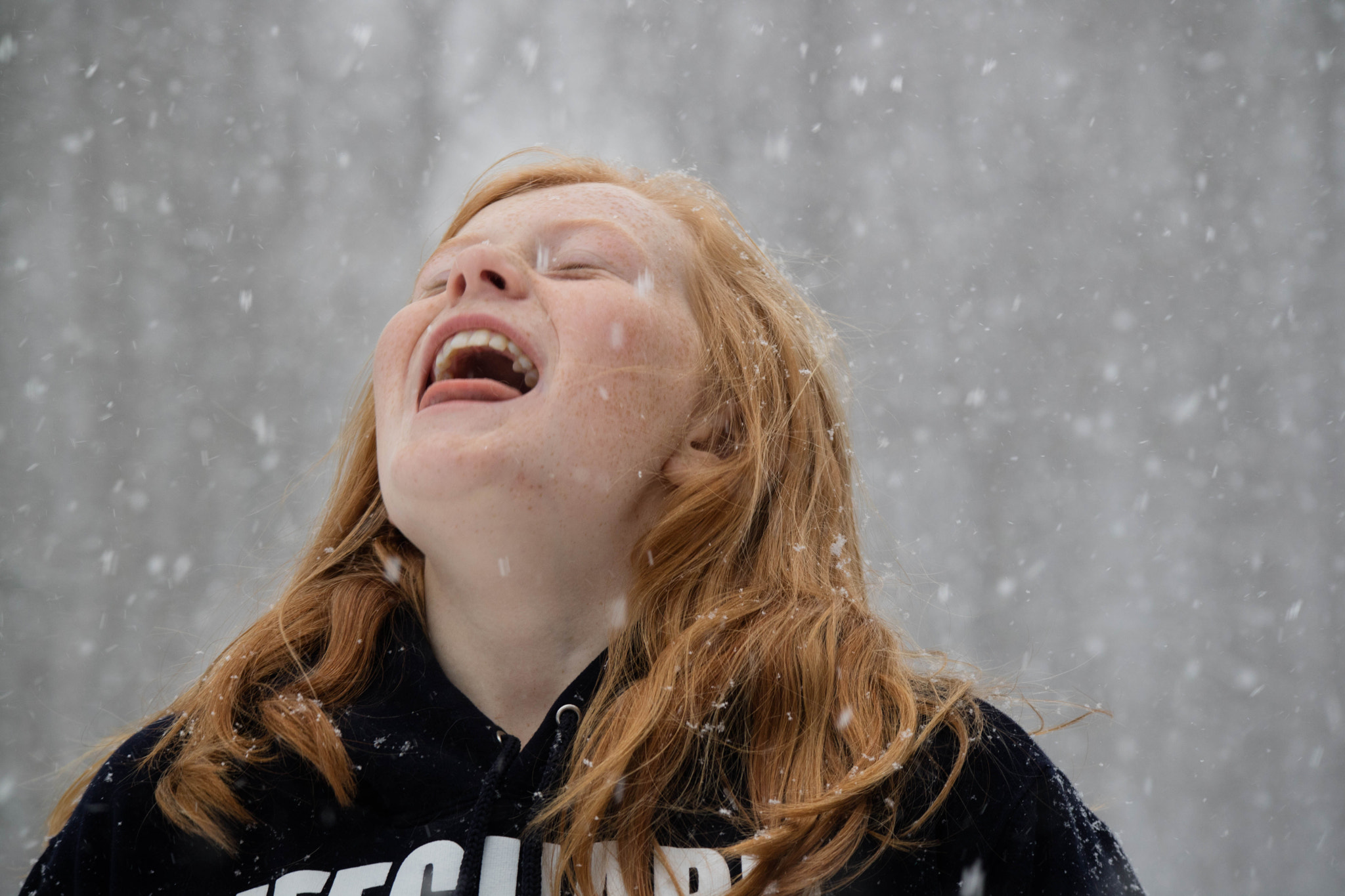 Canon EOS M3 sample photo. January snow always tastes better photography