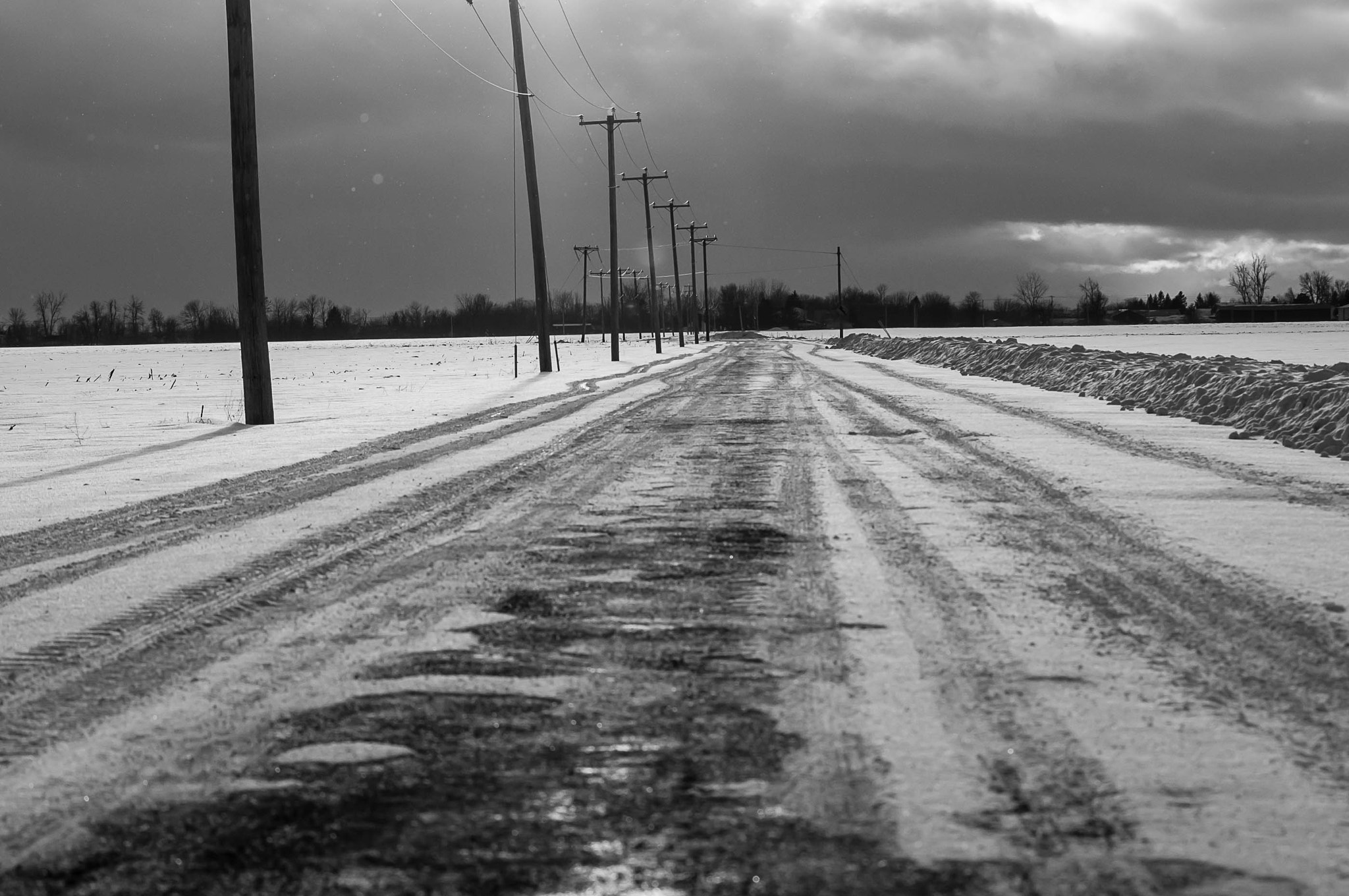 Nikon D300S sample photo. Lonely road photography