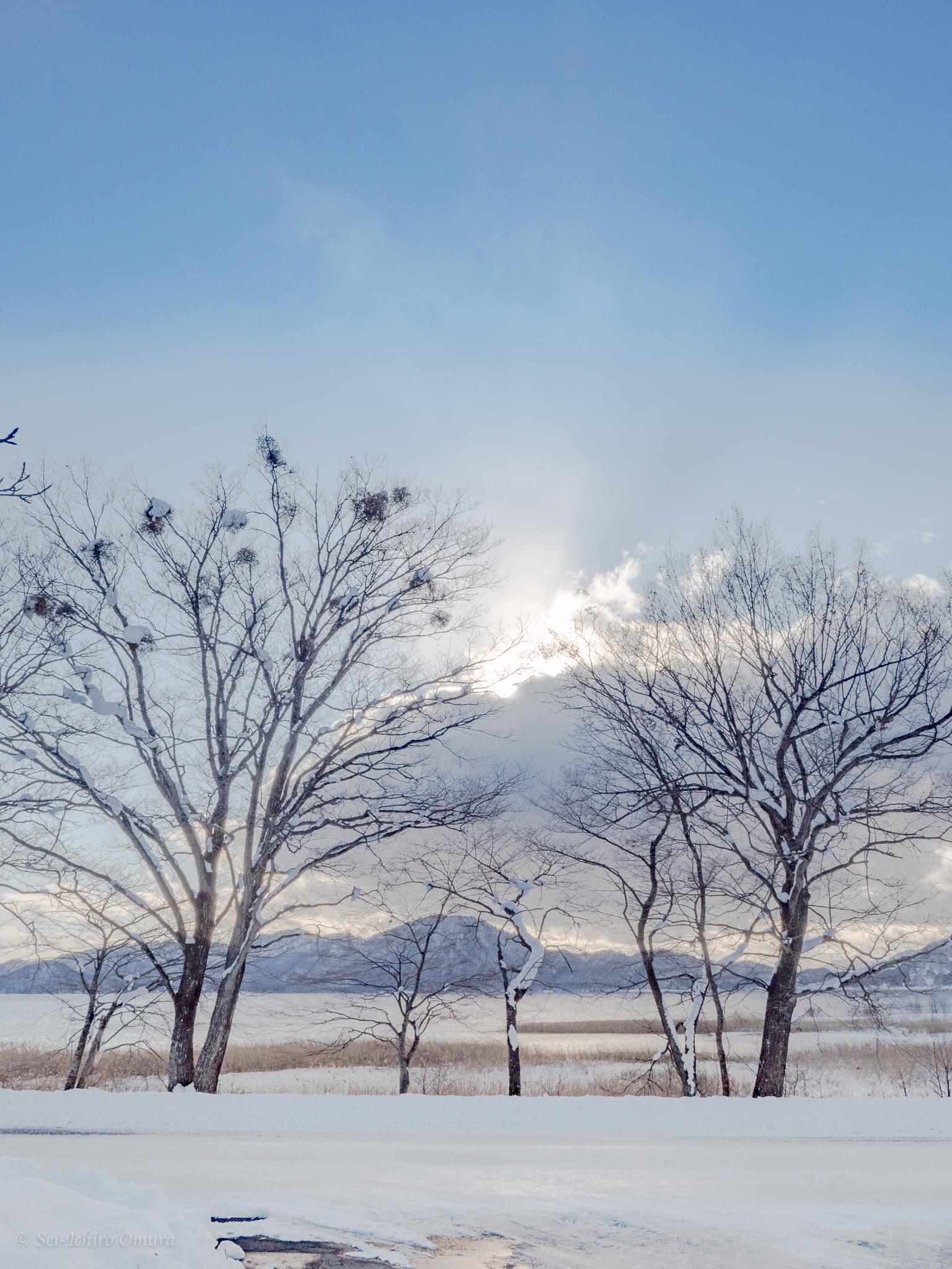 Panasonic Lumix DMC-GH4 sample photo. The sun behind a clouds photography