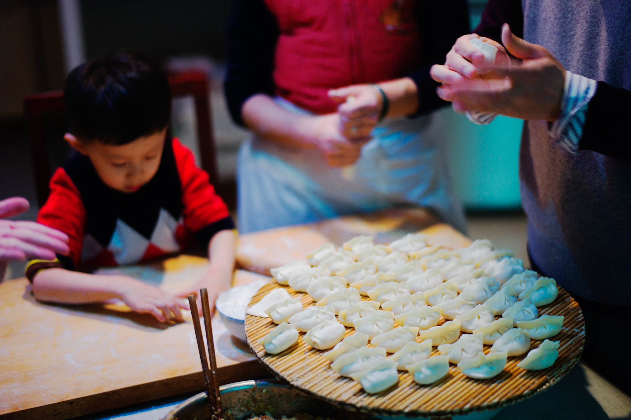 Leica M9 + Leica Summilux-M 50mm F1.4 ASPH sample photo. Chinese new year，jiaozi photography
