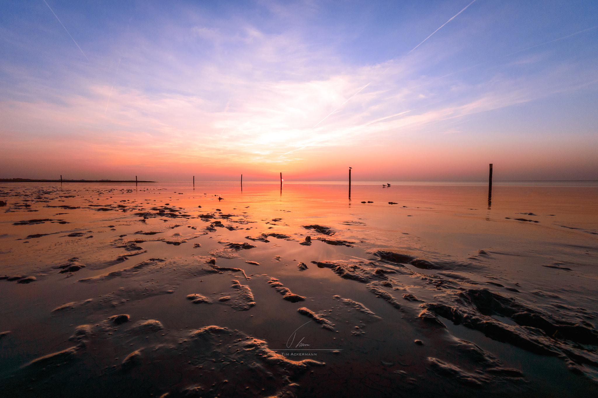 Sigma 10-20mm F4-5.6 EX DC HSM sample photo. Sunset norddeich photography