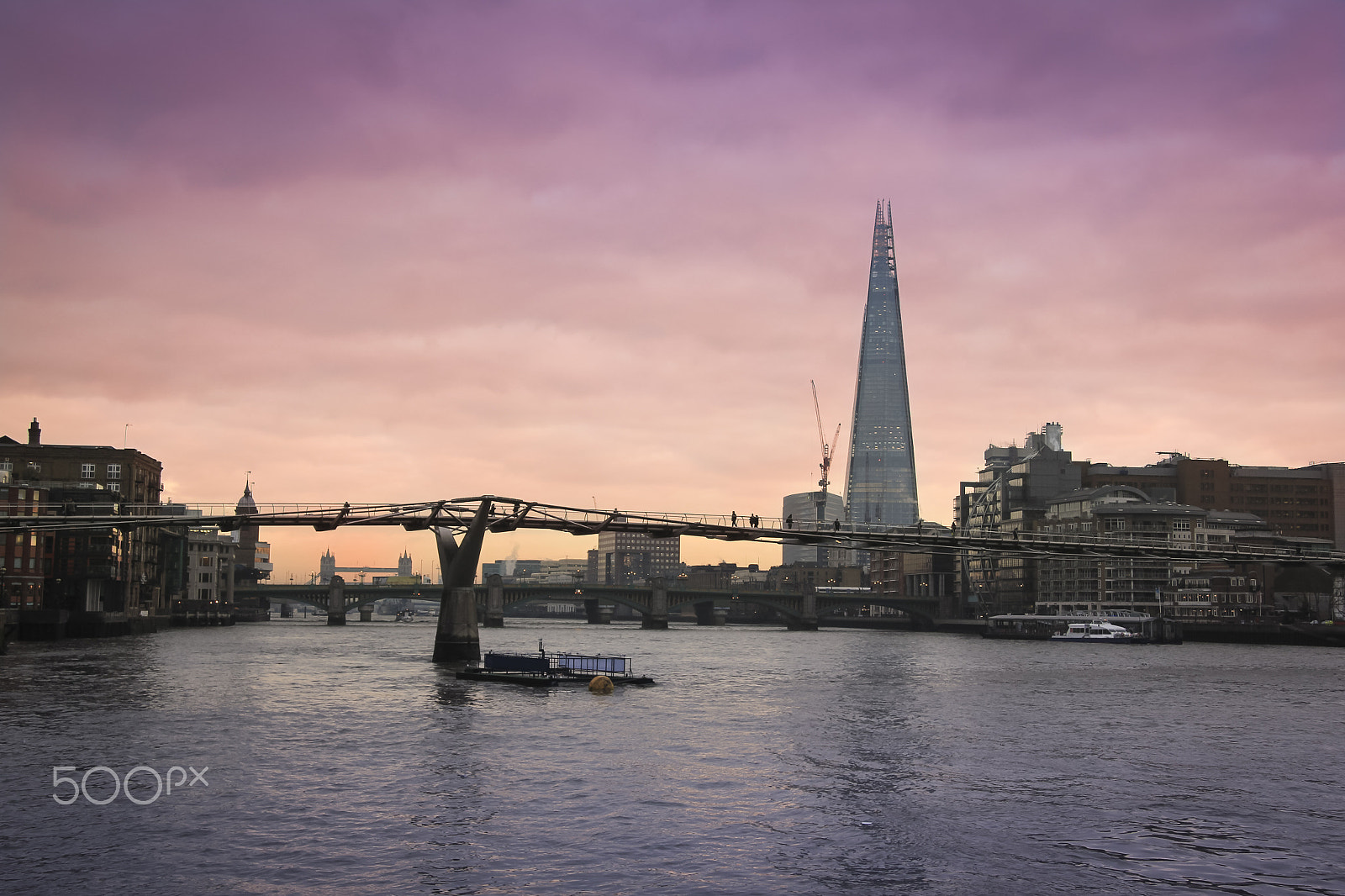 Canon EF-S 17-85mm F4-5.6 IS USM sample photo. The shard london city skyline photography