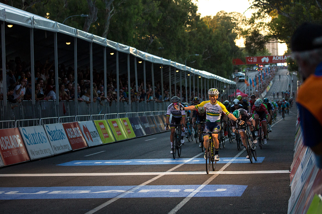 Caleb Ewan wins the People's Choice Criterium by Colin Levitch on 500px.com