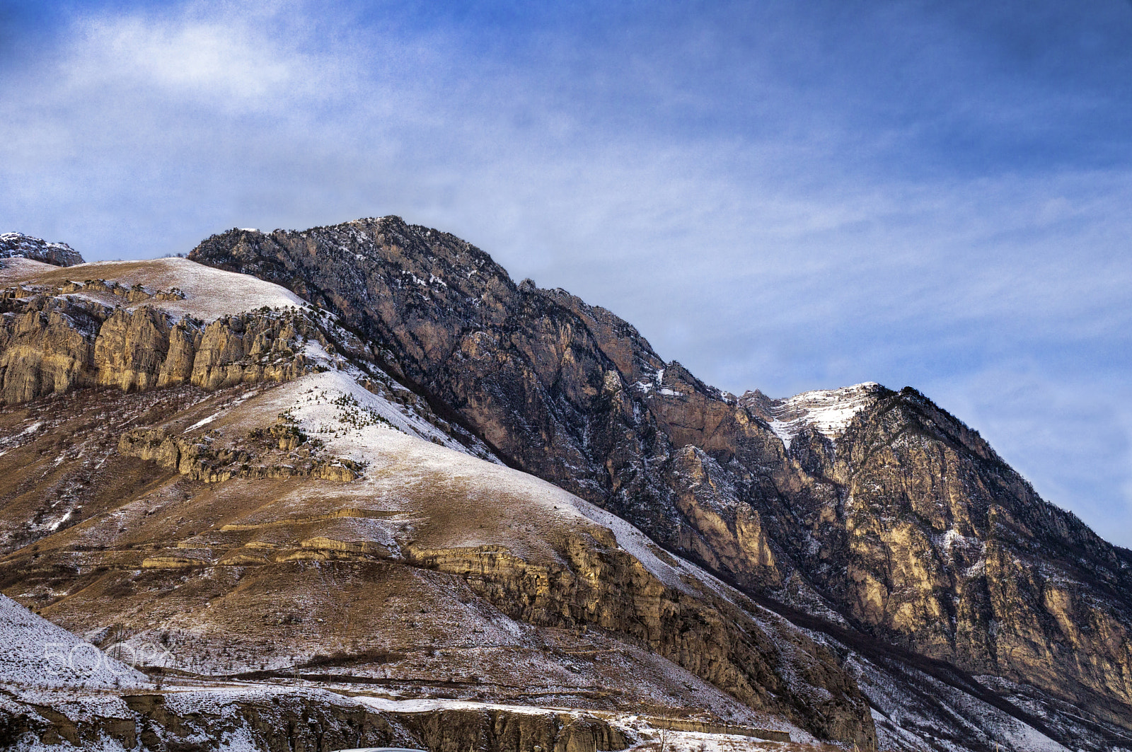 Sony SLT-A37 sample photo. Mountain and sky ii photography