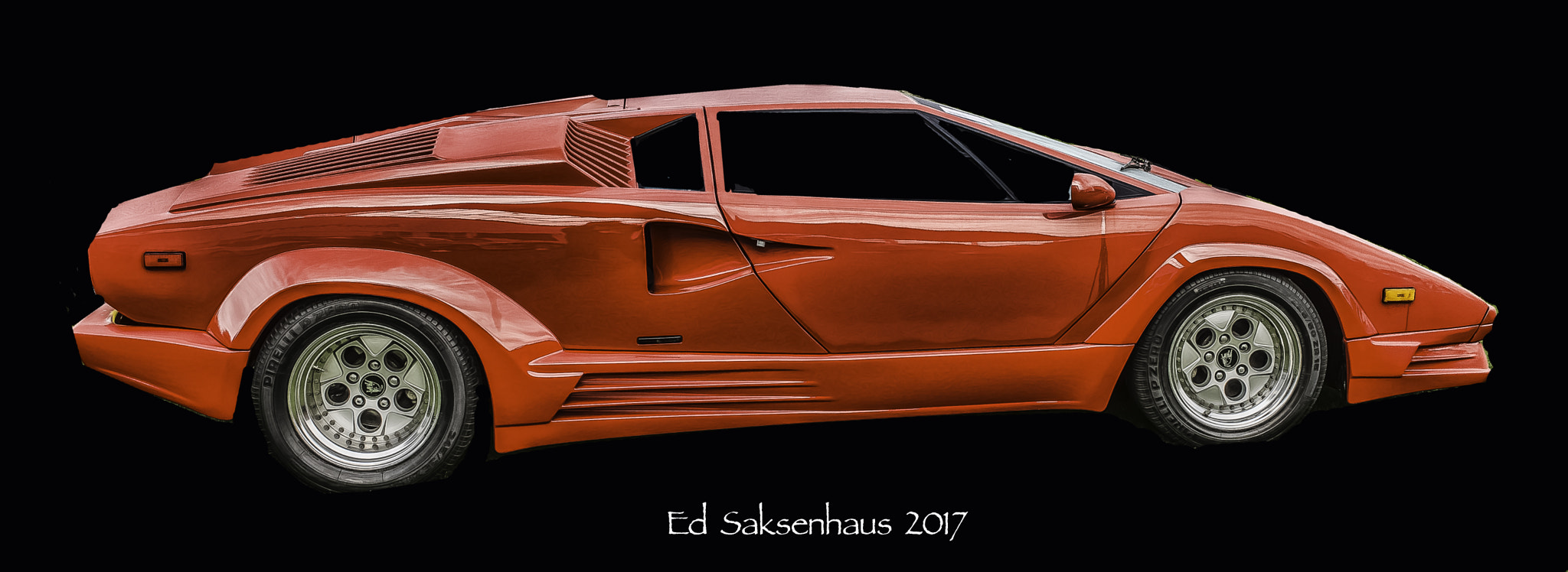 Nikon AF-S Nikkor 28-70mm F2.8 ED-IF sample photo. 1989 lamborghini countach th anniversary edit photography